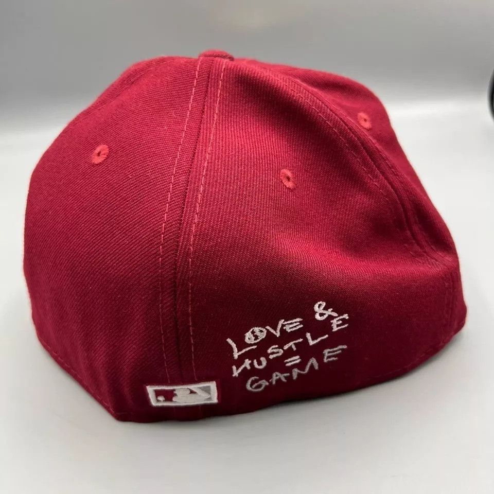 New Era Philadelphia Phillies Hat Men 7 1/2 59Fifty New Era Fitted Size ONE SIZE - 6 Thumbnail