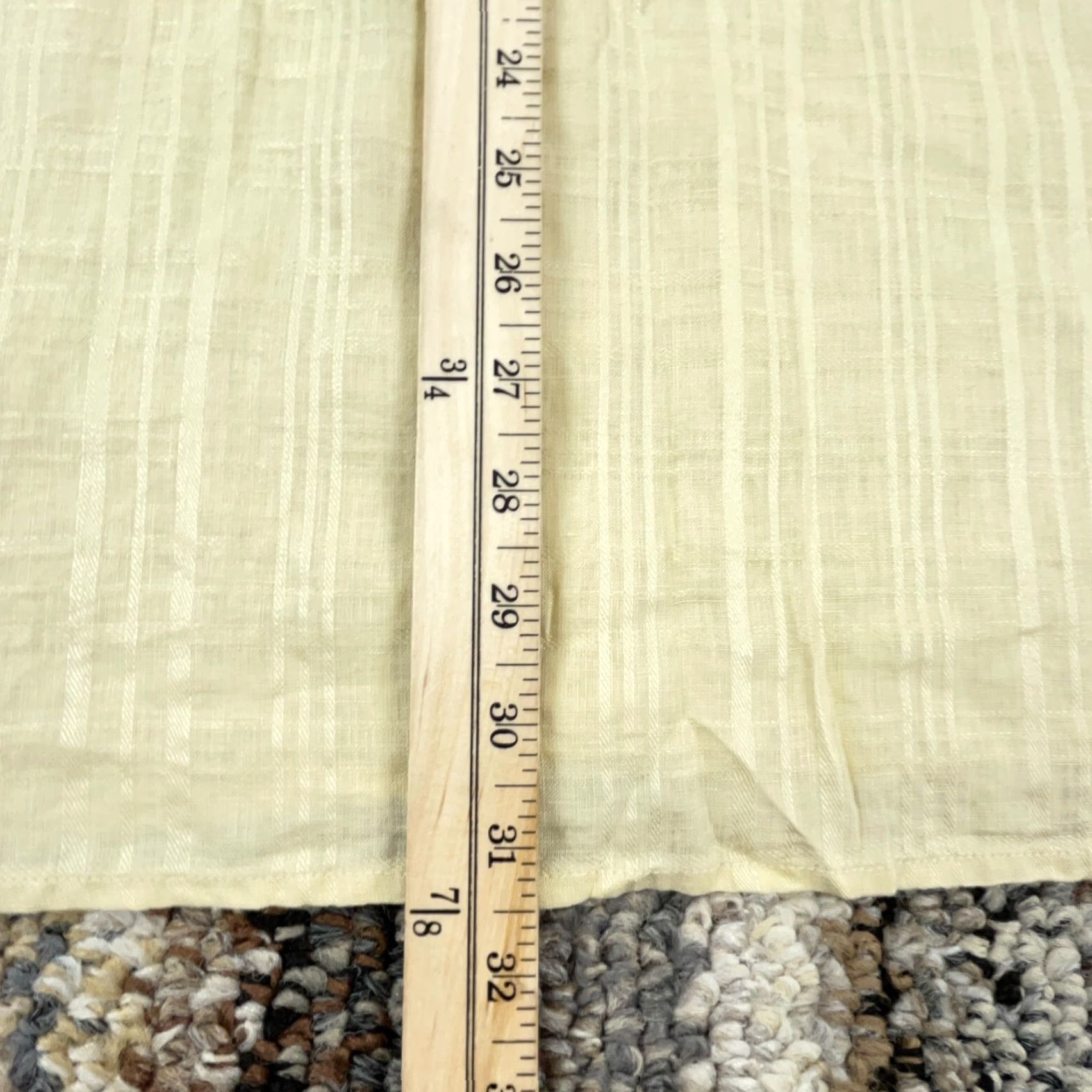 Tommy Bahama Tommy Bahama Linen Shirt Men XL Yellow Button Up Dress Casual Flat Pocket Adult Size US XL / EU 56 / 4 - 7 Thumbnail