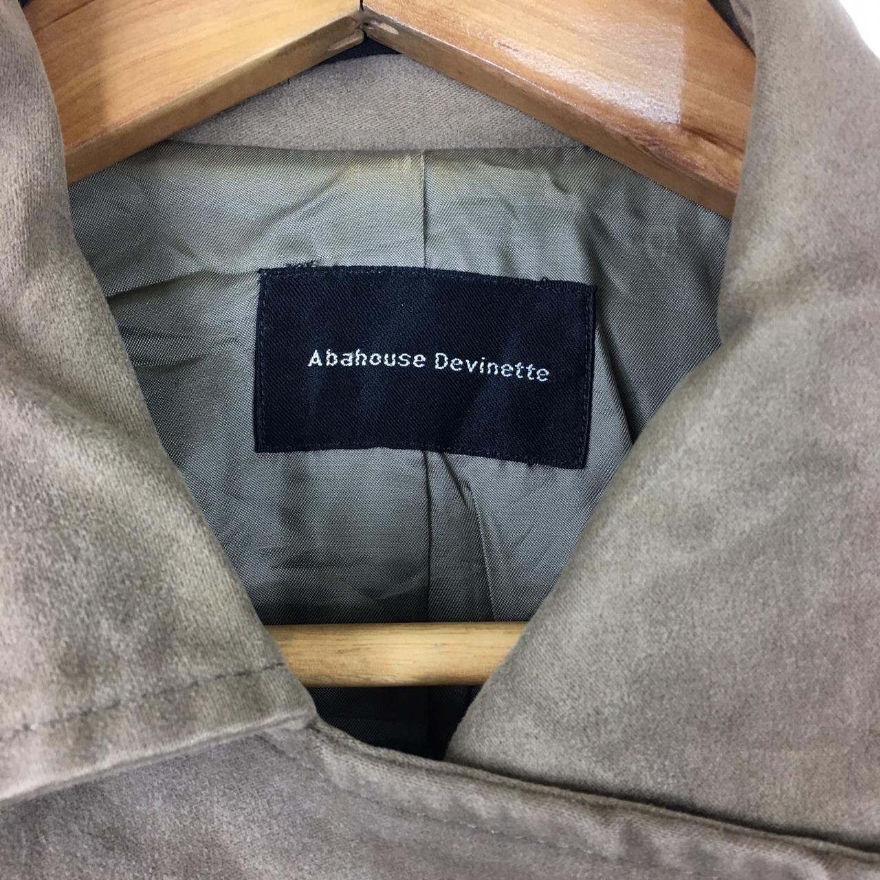 ABAHOUSE Vtg ABAHOUSE DEVINETTE Denim Jacket Made In Japan Jeans Coat Size M / US 6-8 / IT 42-44 - 4 Thumbnail
