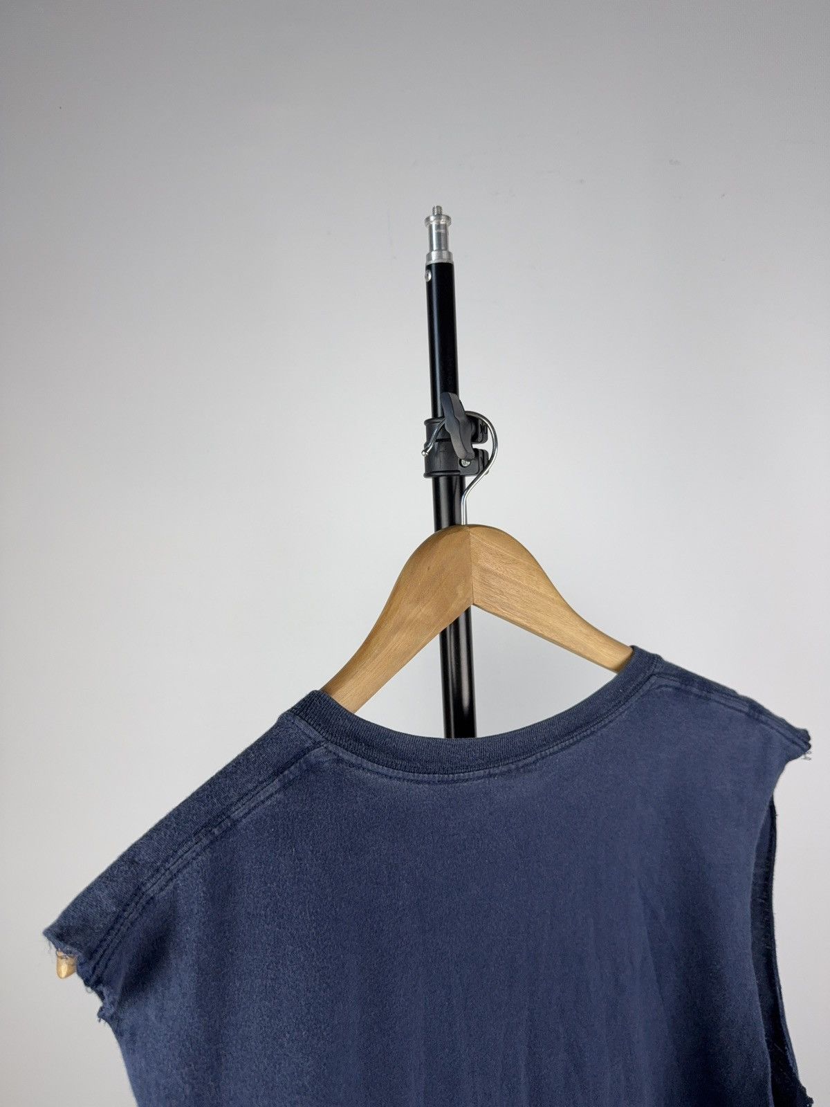 Vintage Funny Dad Sleeveless Tee “Best Dad Ever” Navy Blue Size US M / EU 48-50 / 2 - 8 Thumbnail