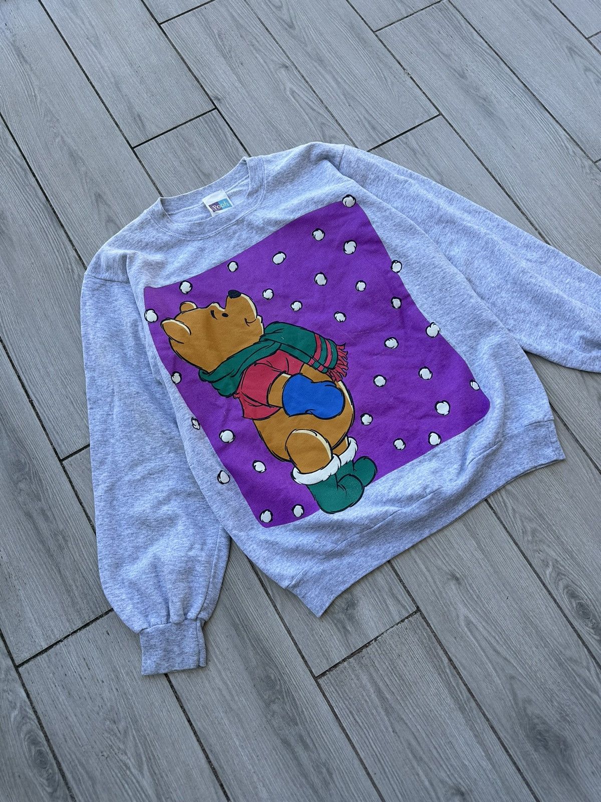 Disney × Japanese Brand × Vintage Vintage Disney Pooh Crewneck Size US L / EU 52-54 / 3 - 2 Thumbnail