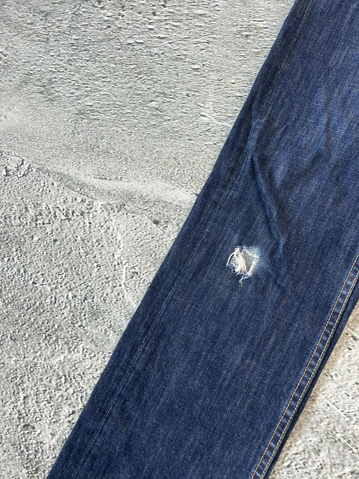 Evisu Evisu jeans vintage seagull logo denim pants blue Genes Size US 30 / EU 46 - 8 Thumbnail