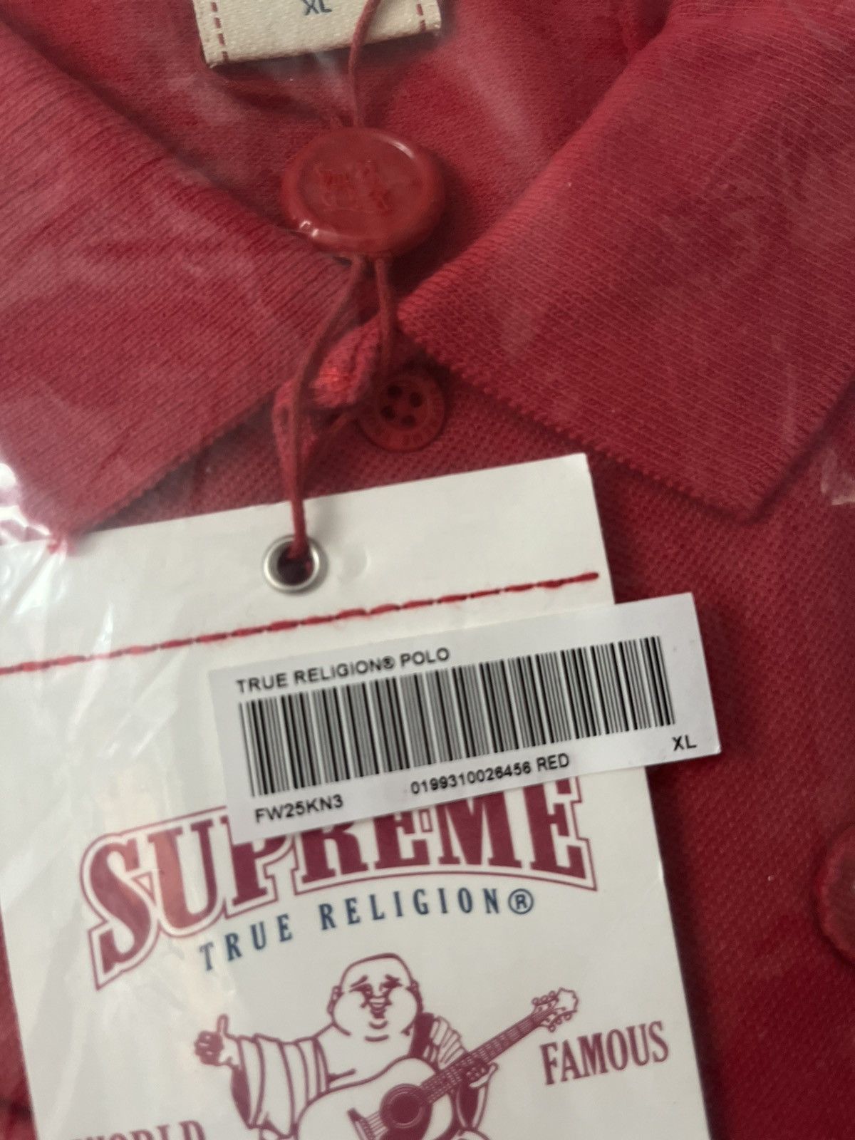 Supreme × True Religion Supreme True Religion Appliqué Polo Size US XL / EU 56 / 4 - 5 Thumbnail