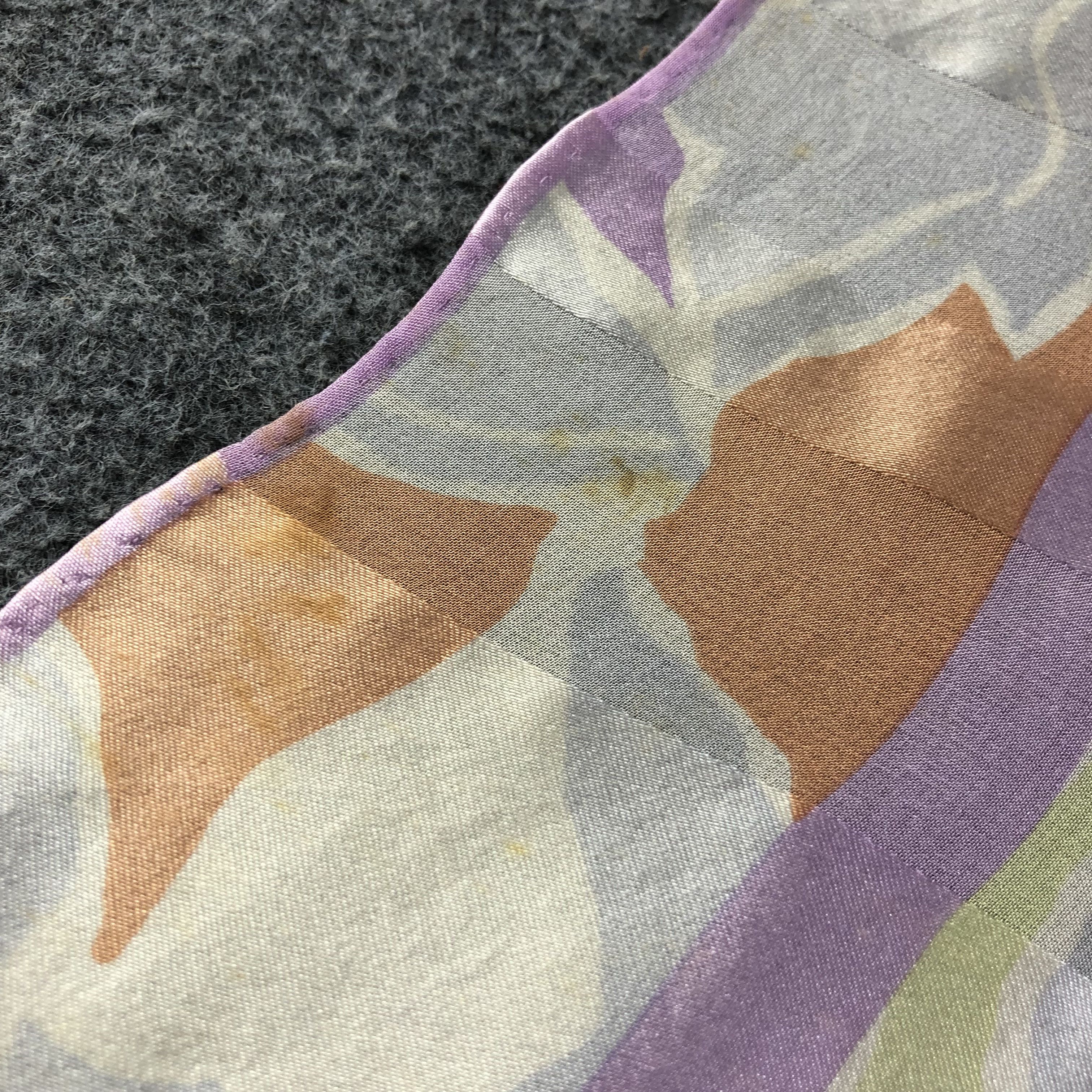 Pierre Balmain Vintage Pierre Balmain Floral Silk Scarf M495 Size ONE SIZE - 10 Thumbnail