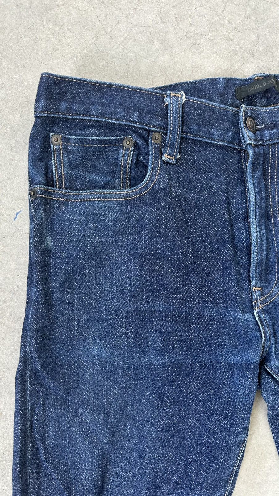 Uniqlo UNIQLO SELVEDGED DENIM PANT Size US 35 - 5 Thumbnail