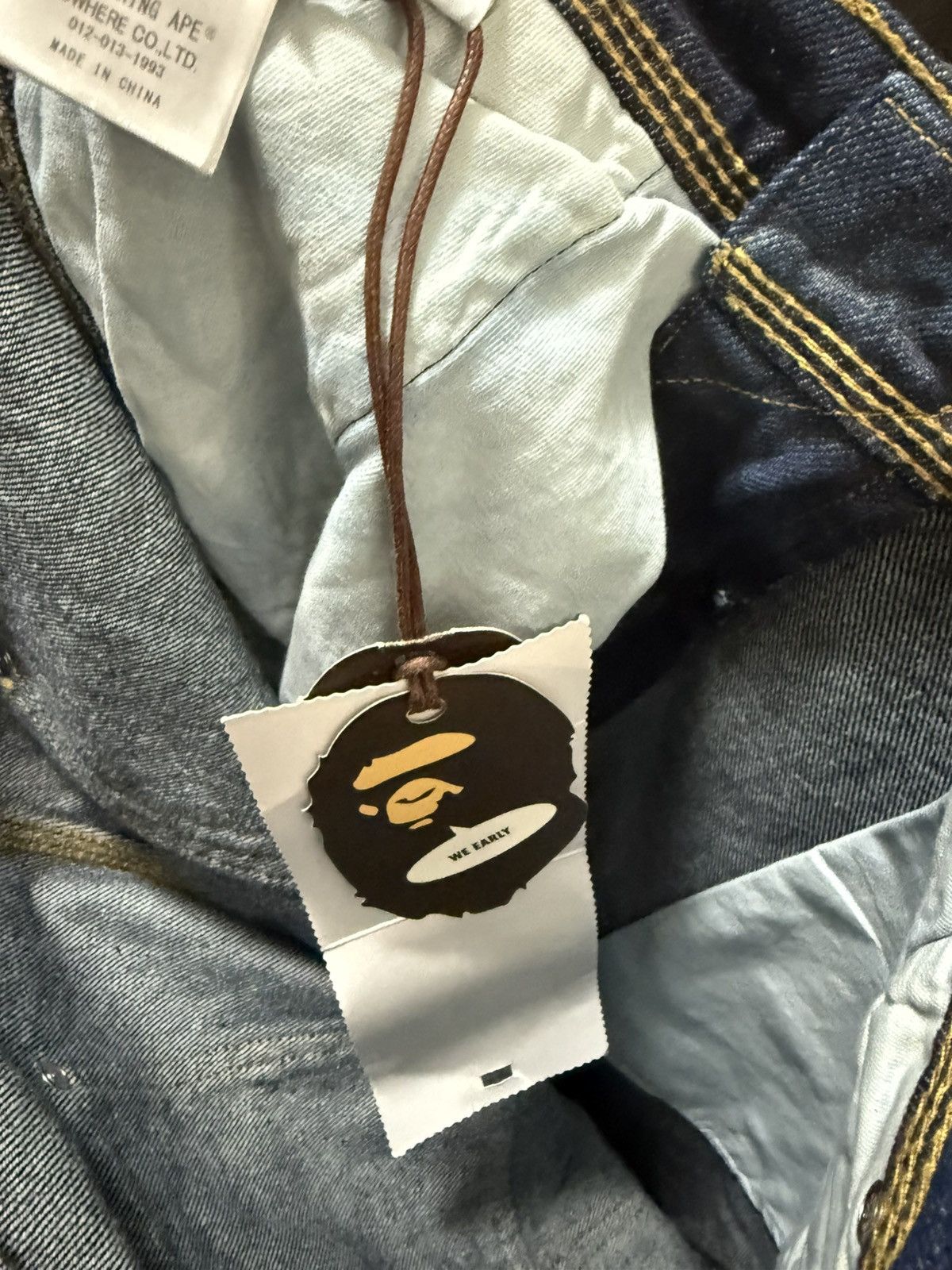 Bape Bape Indigo Rose Denim Size US 32 / EU 48 - 7 Thumbnail