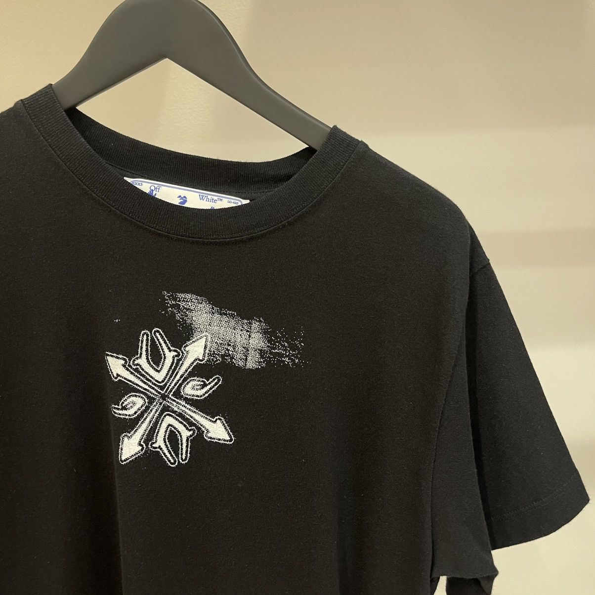 Off-White Off-White Tribal Type Tee Size US S / EU 44-46 / 1 - 2 Thumbnail