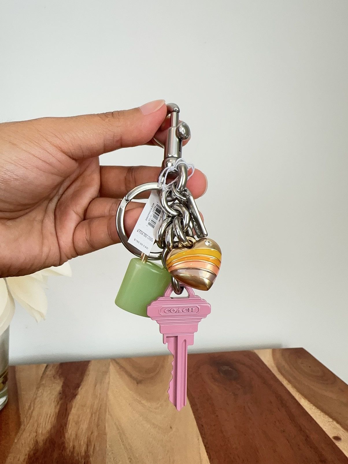 Coach NWT Coach Key Cluster Bag Charm Size ONE SIZE - 2 Thumbnail