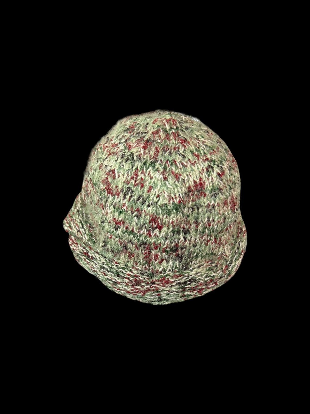 Japanese Brand × Kapital × Vintage Crochet Knitted handmade Beanie Hats ☠️☠️ Size ONE SIZE - 4 Thumbnail