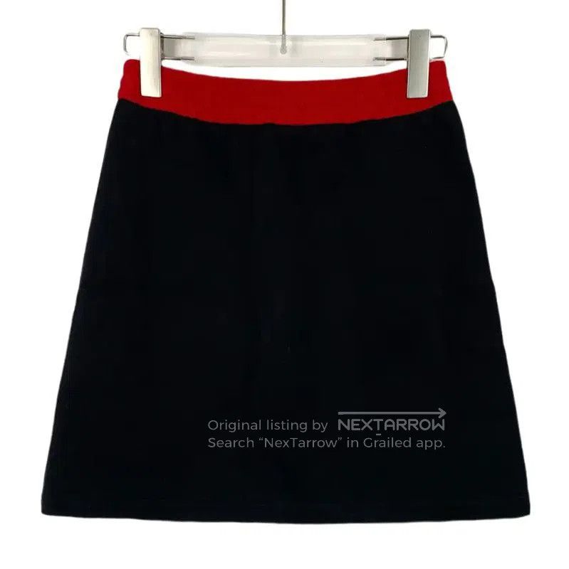 Miu Miu Miu Miu Black Cotton Women's Skirt . Size 23" - 2 Thumbnail