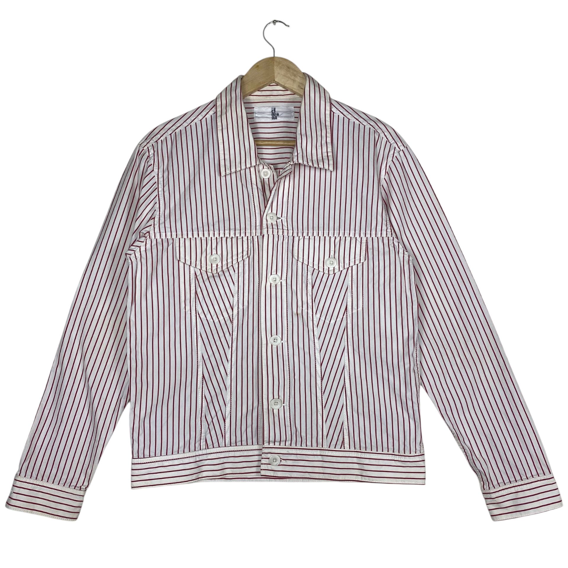 Denime 💥DENIME JAPAN TRUCKER WORKER STRIPPED JACKET Size US M / EU 48-50 / 2 - 1 Thumbnail