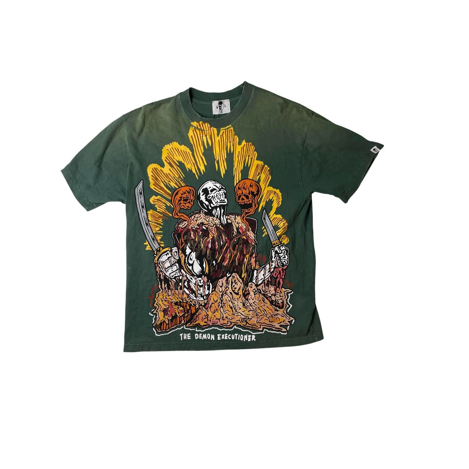 Warren Lotas Warren Lotas 'The Demon Executioner' Green Tee Size US M / EU 48-50 / 2 - 1 Thumbnail
