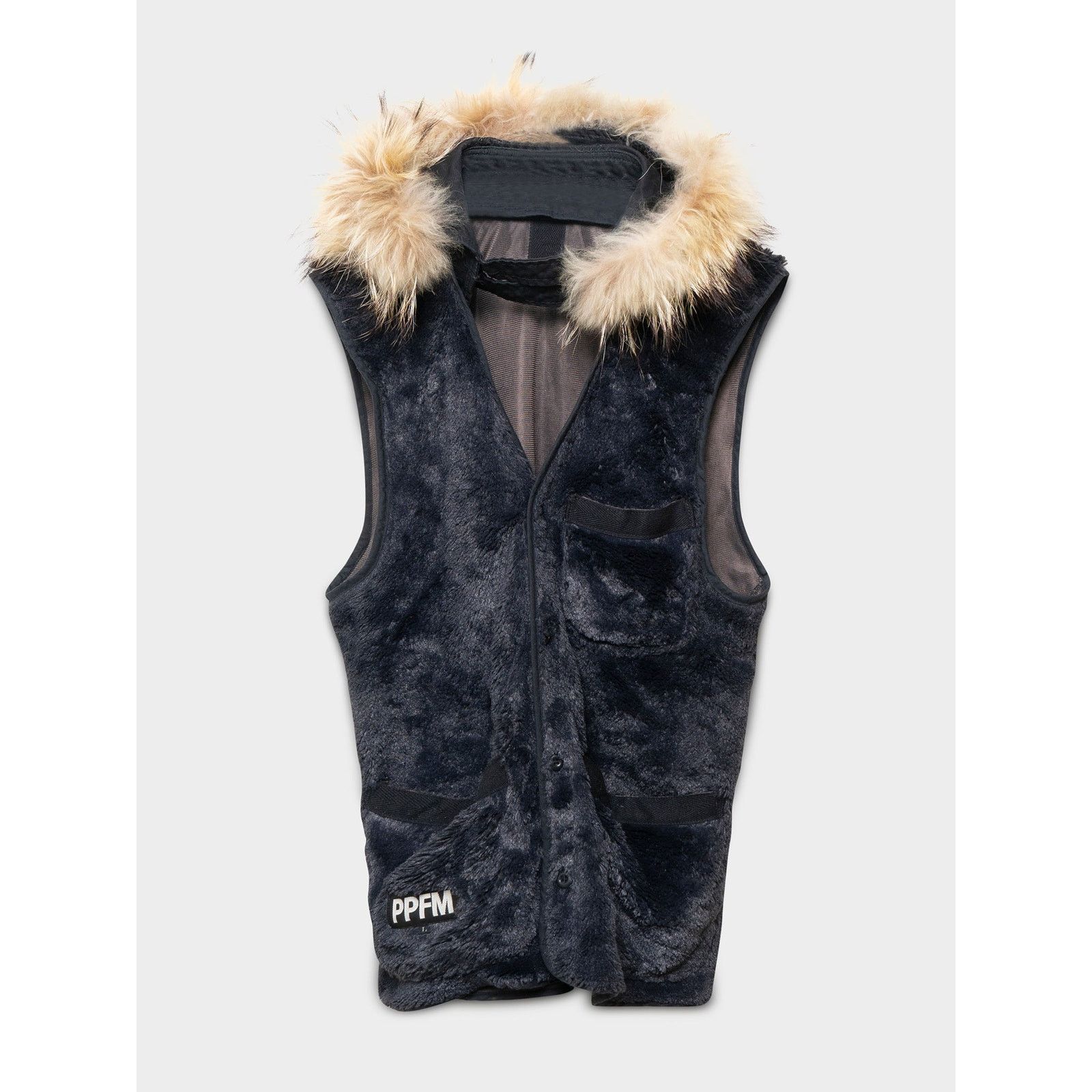 PPFM Fur Hooded Vest Size US L / EU 52-54 / 3 - 1 Thumbnail