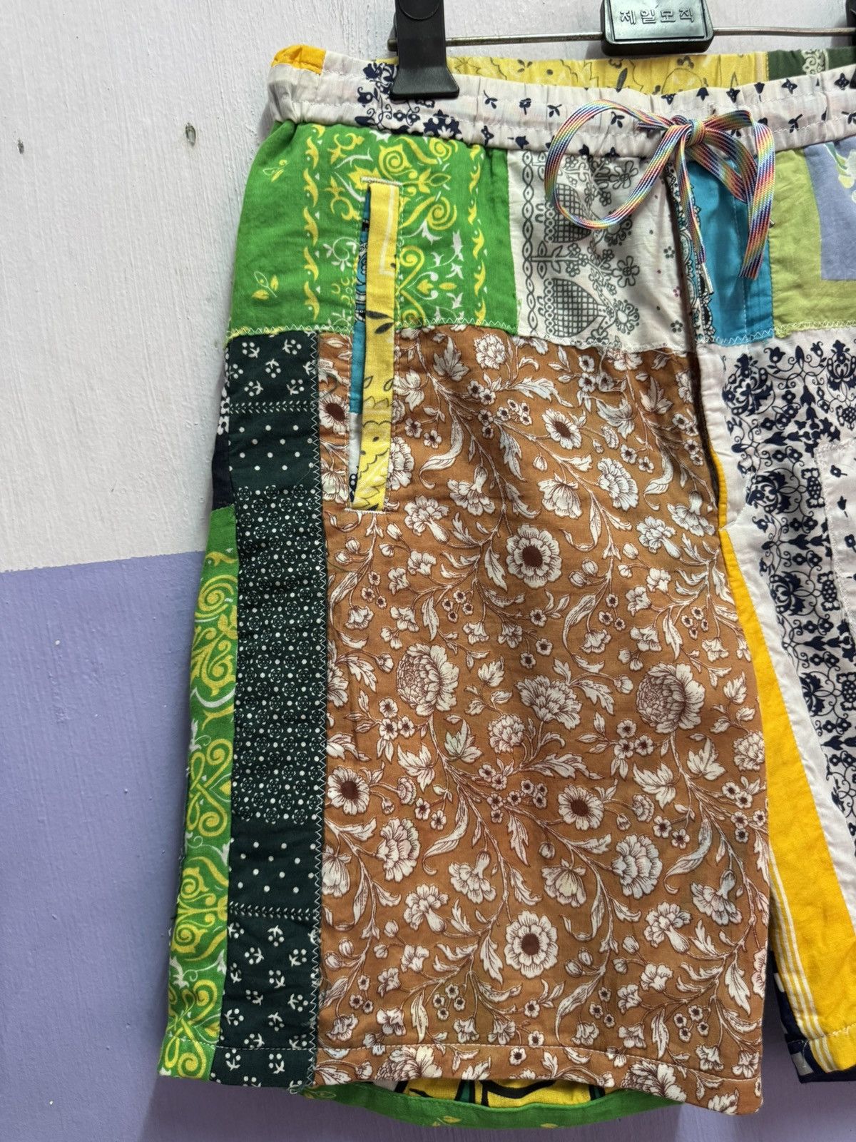 Japanese Brand Seveskig Bandana Patchwork Pants Size US 31 - 13 Thumbnail