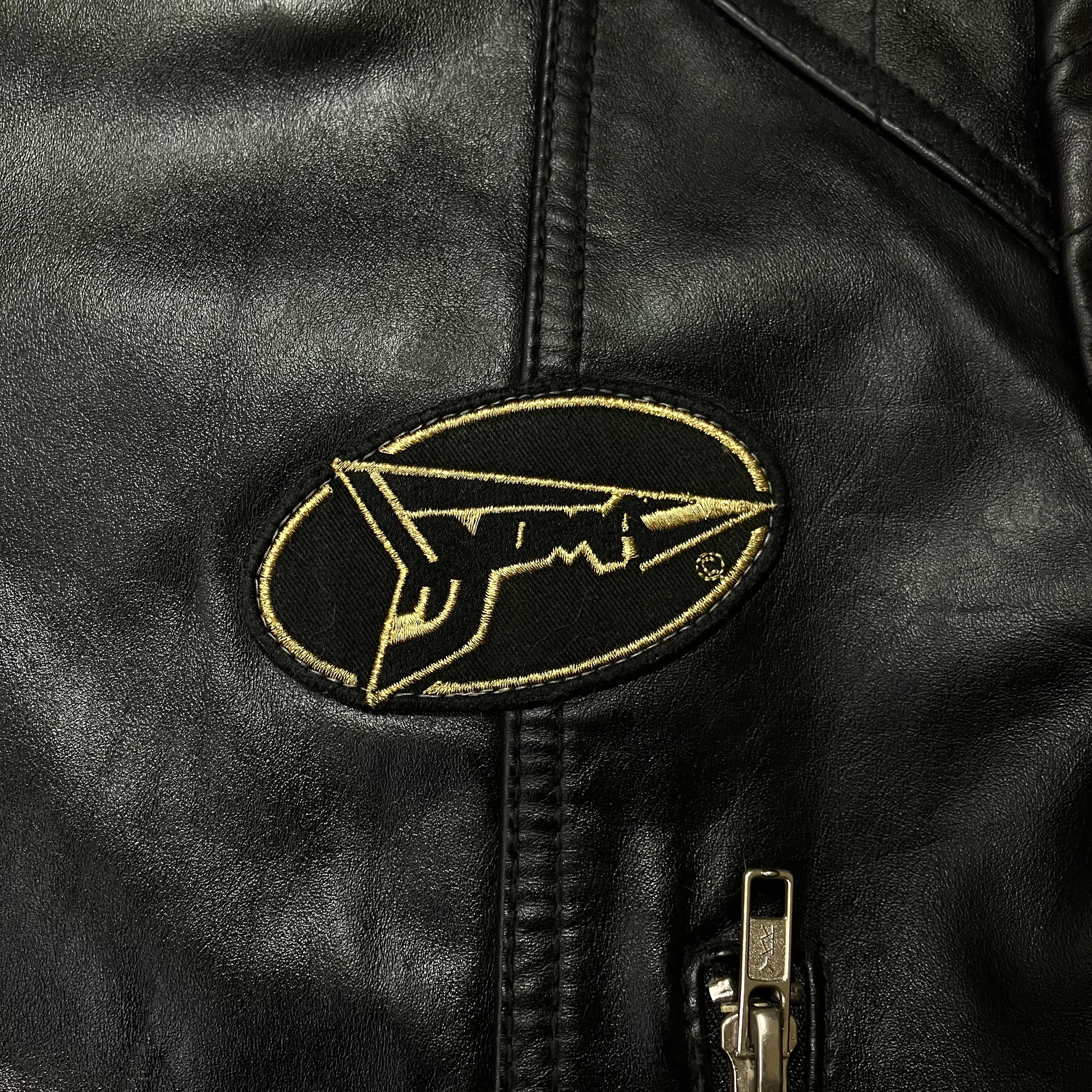 20471120 20471120 (Hyoma) A/W 2000-2001 real leather biker jacket Size US M / EU 48-50 / 2 - 2 Thumbnail