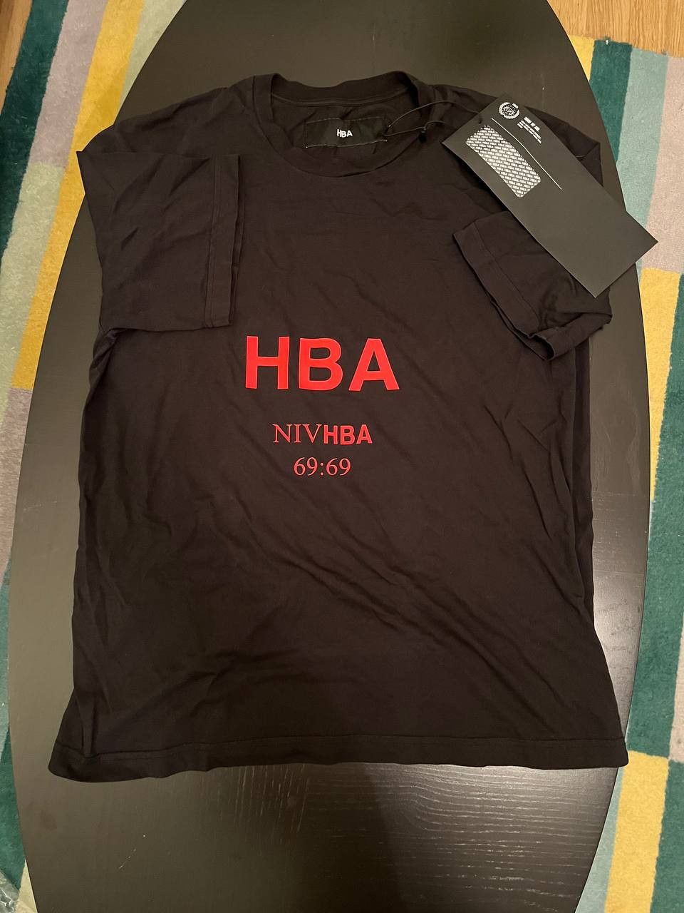 Hood By Air ストライプ Tシャツ 69 Hood By Air × Streetwear HBA Niv 69:69 T-shirt | Grailed