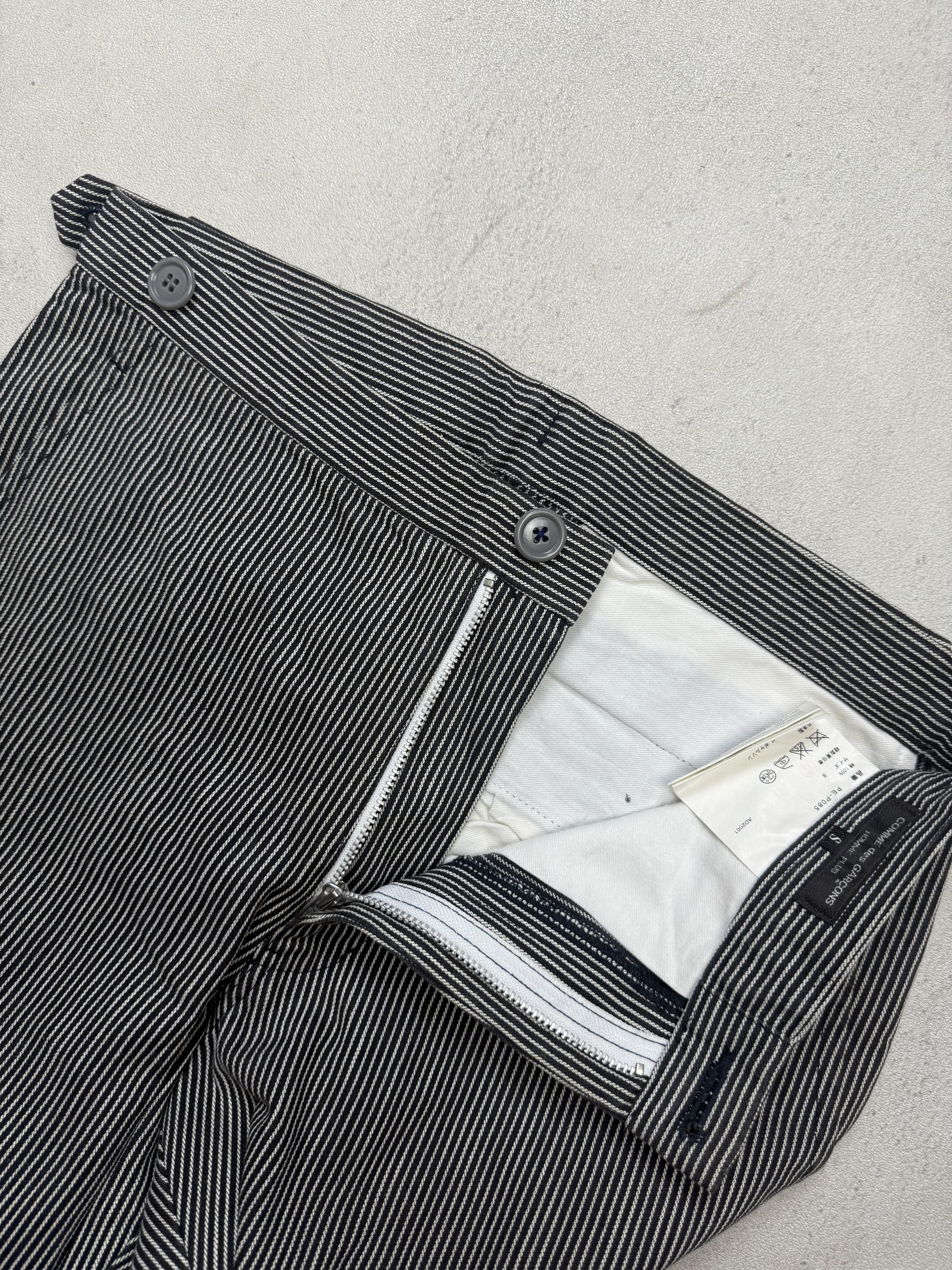 Comme des Garcons 2001 Comme Des Garcons Homme Plus Stripe Pants Size US 30 / EU 46 - 10 Thumbnail