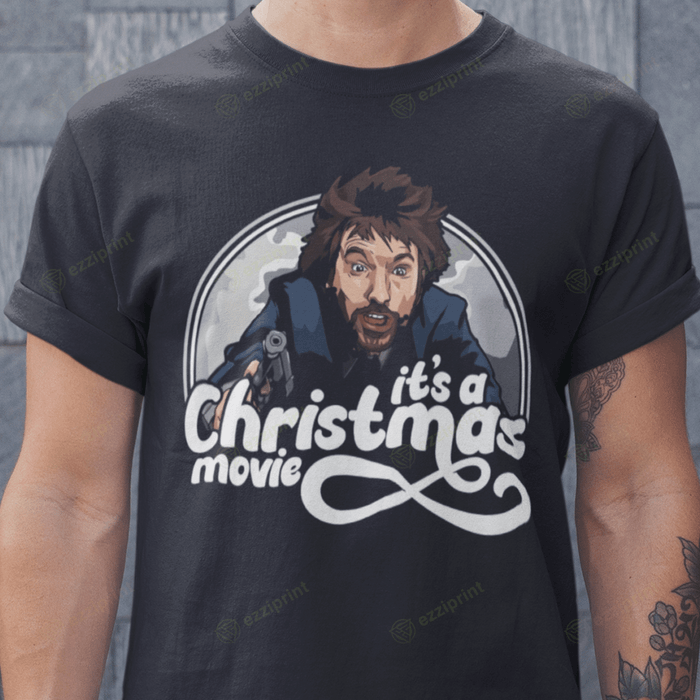 The Unbranded Brand IT’S A CHRISTMAS MOVIE DIE HARD HANS GRUBER T-SHIRT ...