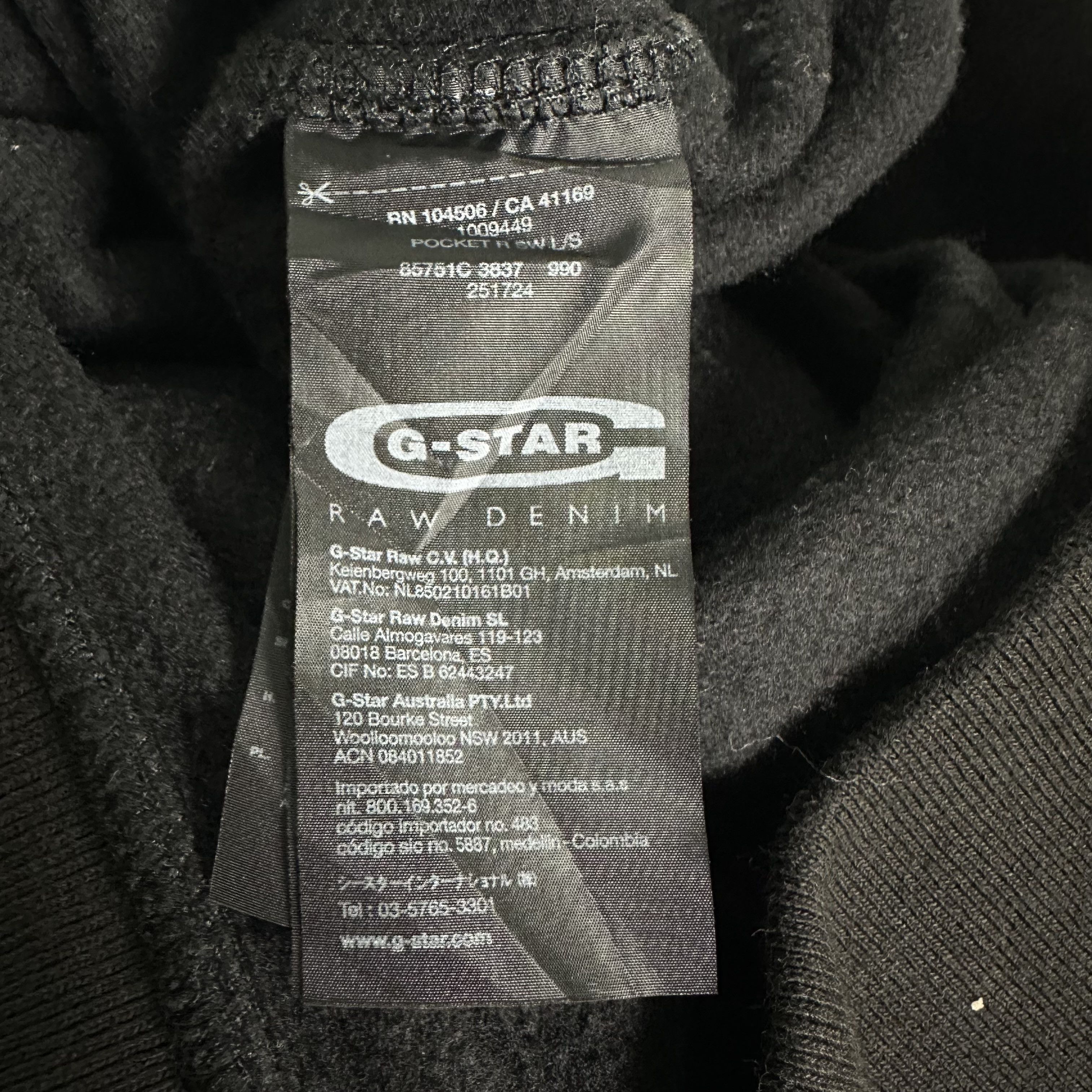 G-Star 🔥RARE🔥Vintage G-Star Raw Sweatshirt Made in Greece Size US L / EU 52-54 / 3 - 6 Thumbnail