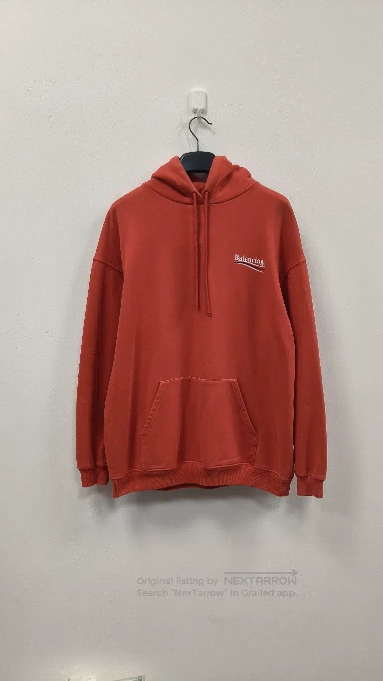 Balenciaga Balenciaga Hooded Sweatshirt Hoodie Size US M / EU 48-50 / 2 - 1 Thumbnail