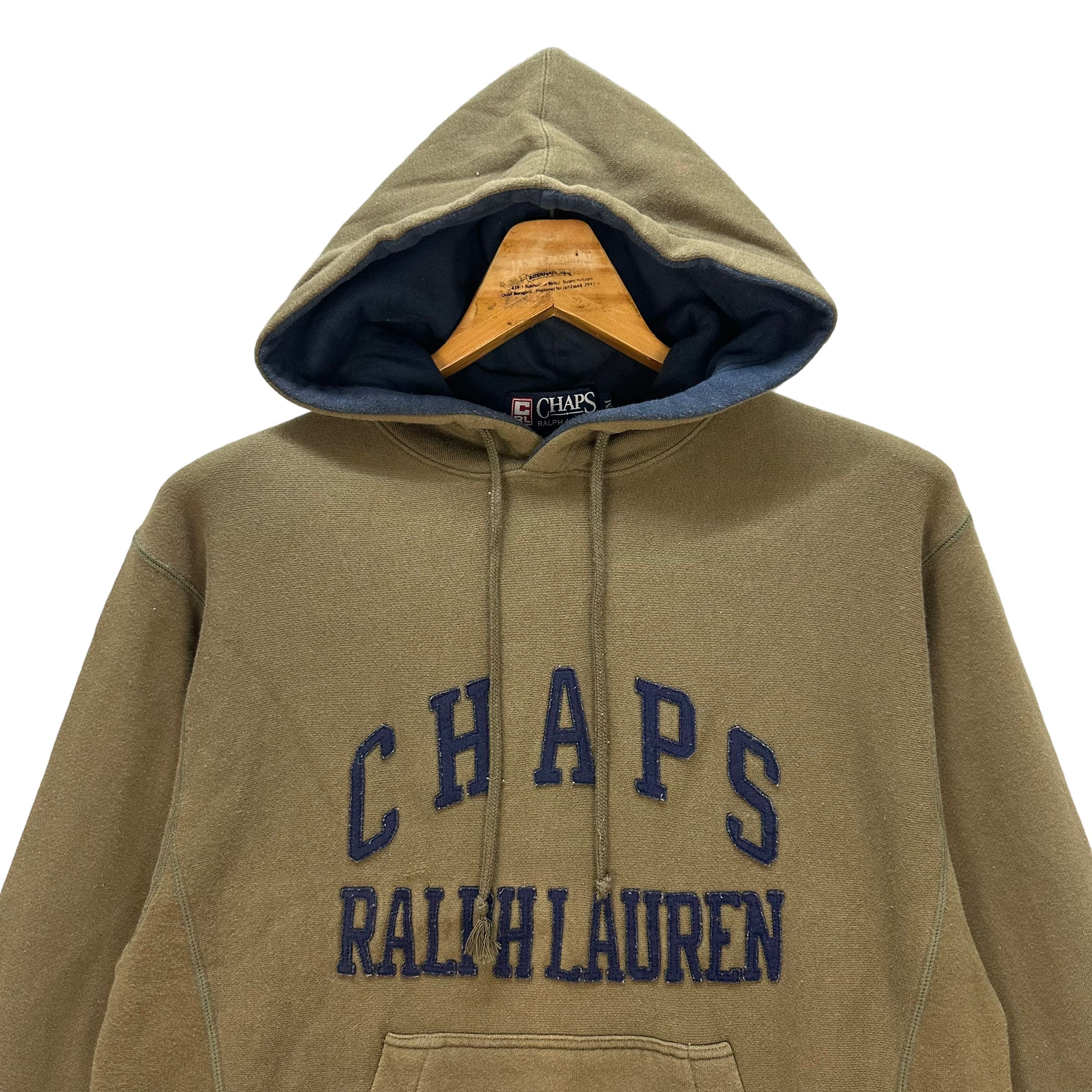 Chaps Ralph Lauren Chaps Ralph Lauren Spellout Logo Pullover Hoodies #8489-011 Size US M / EU 48-50 / 2 - 2 Thumbnail