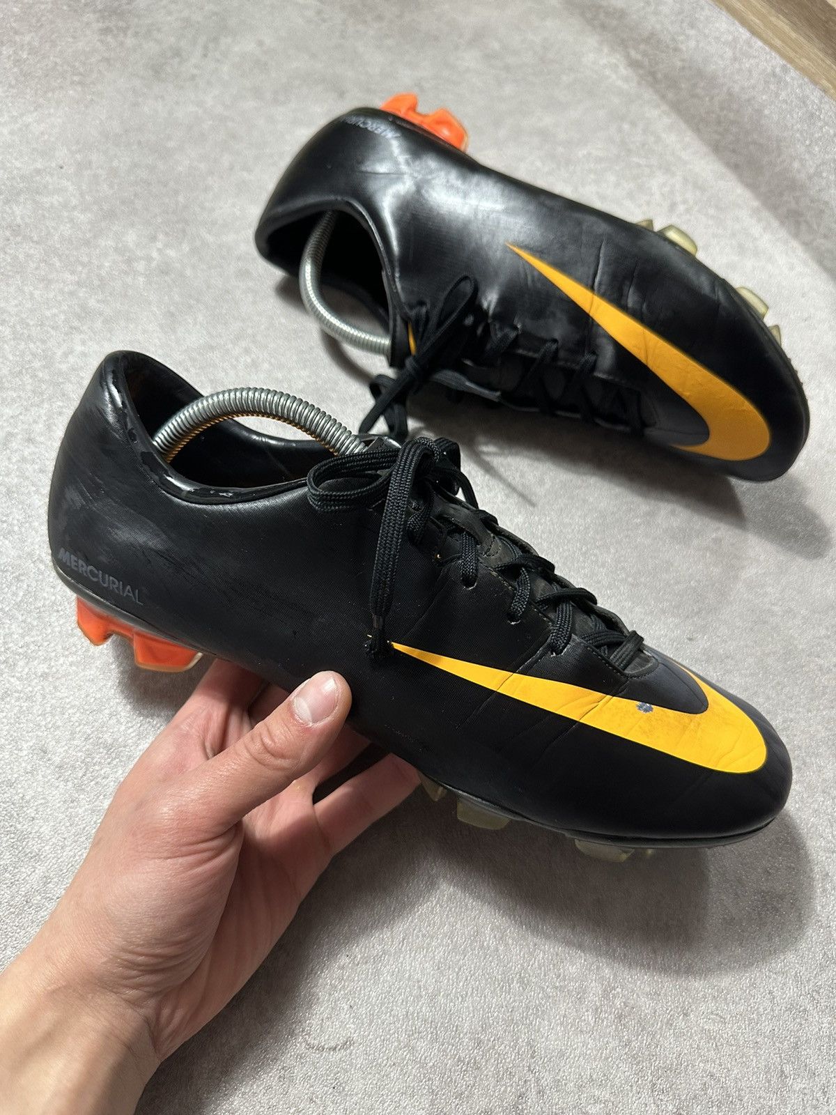 Nike × Vintage Mens Boots Nike Mercurial Miracle FG 2010 Vintage Size US 10.5 / EU 43-44 - 2 Thumbnail