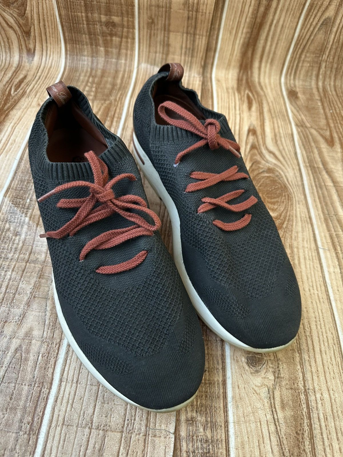 Loro Piana Loro Piana 360 LP Flexy Walk Black Sneaks Size US 11 / EU 44 - 21 Thumbnail