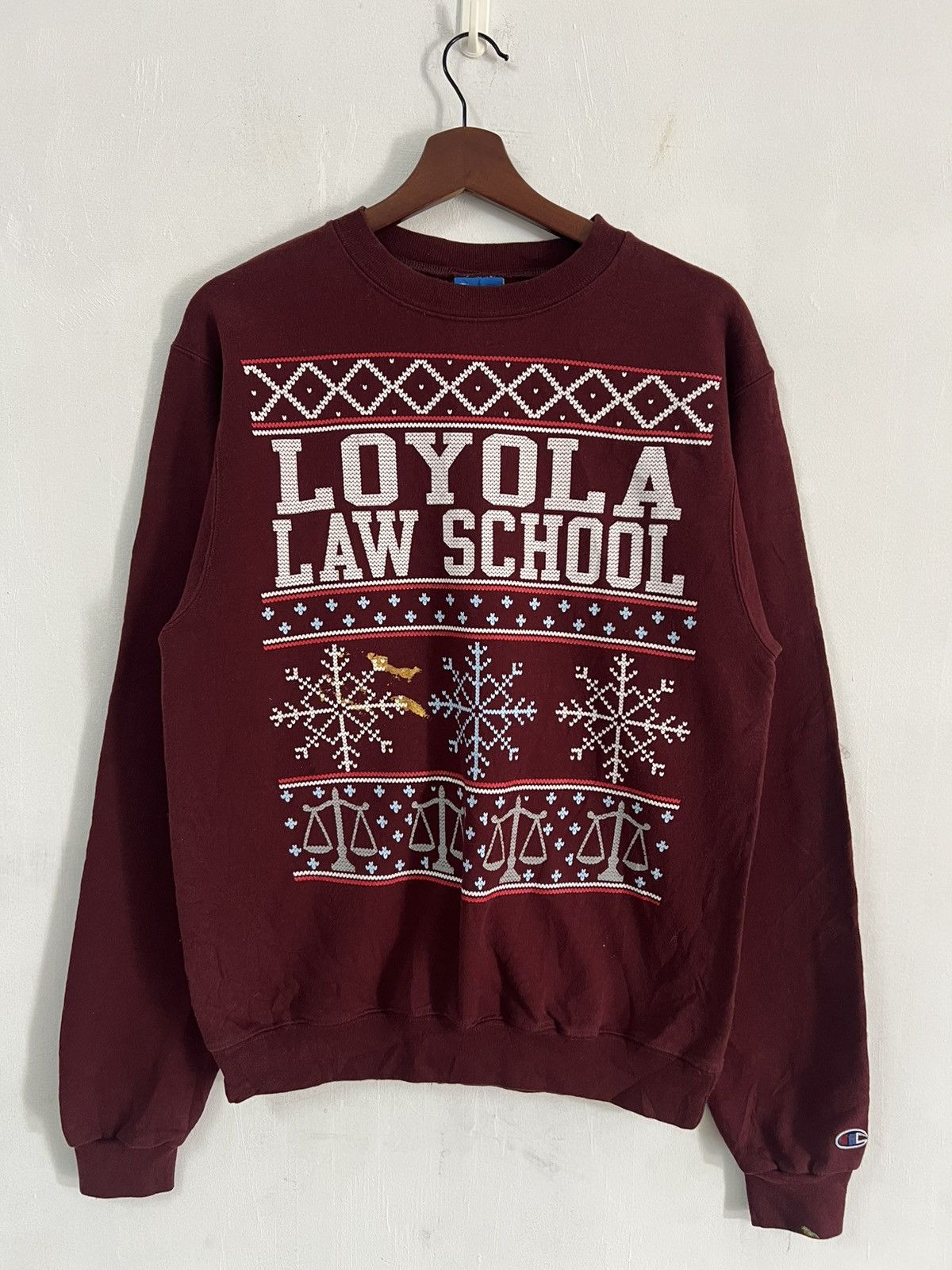 Champion Champion Loyola Law School Native Sweatshirt Size US S / EU 44-46 / 1 - 1 Thumbnail