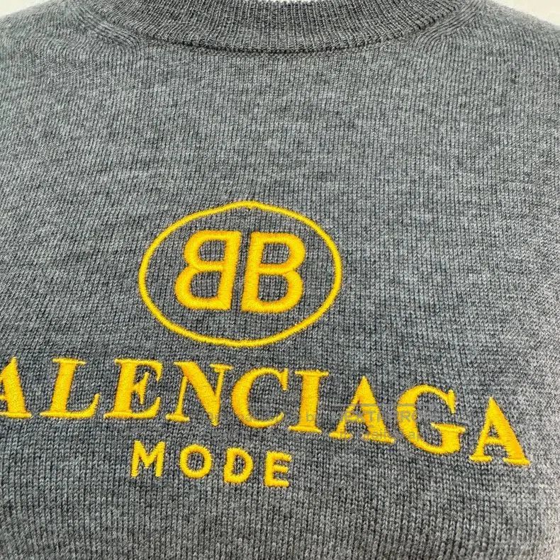 Balenciaga Balenciaga Gray Sweater. Size US S / EU 44-46 / 1 - 3 Thumbnail