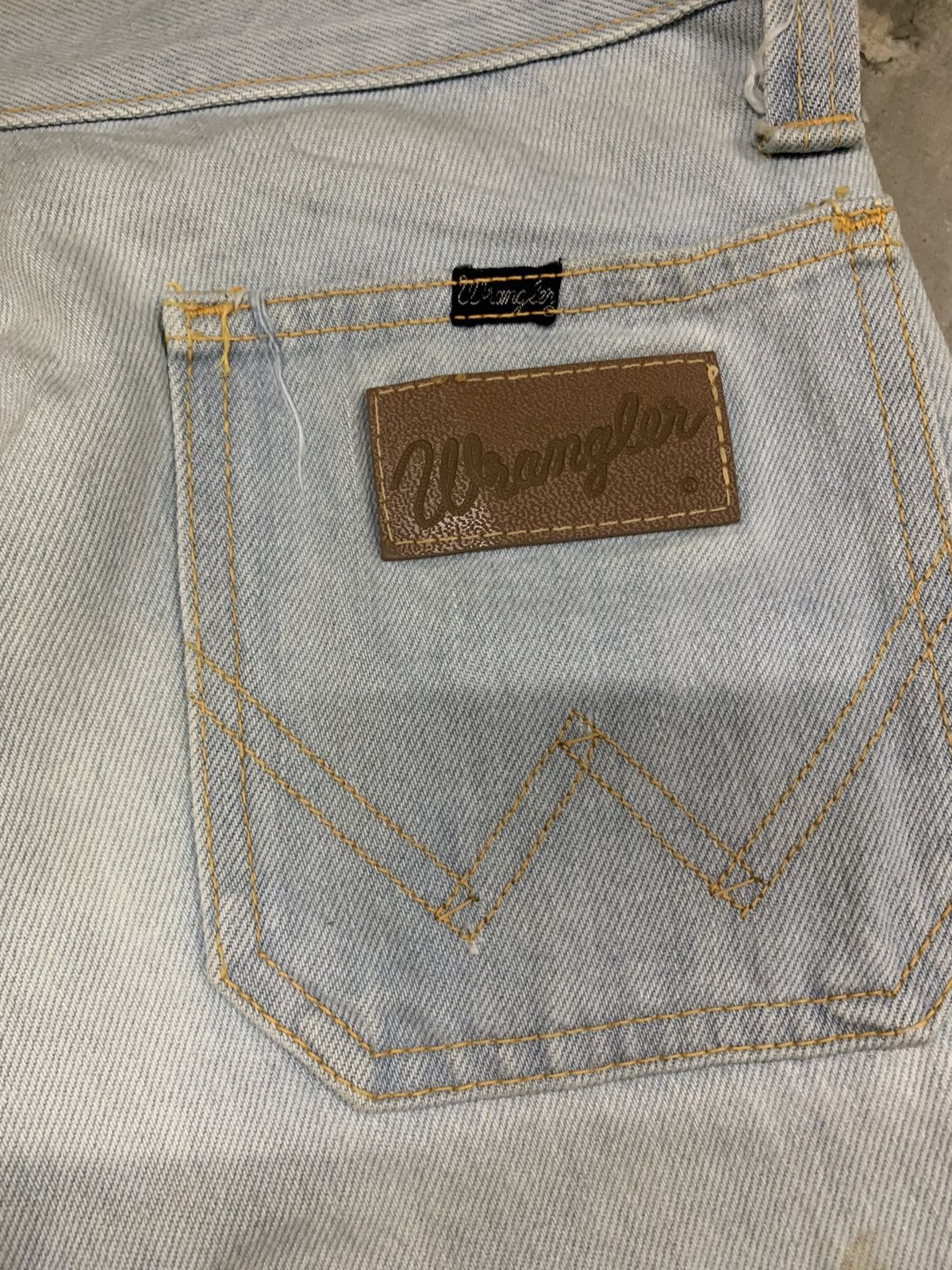 Wrangler 90s WRANGLER FLARE PANT RARE Size 29" - 15 Thumbnail