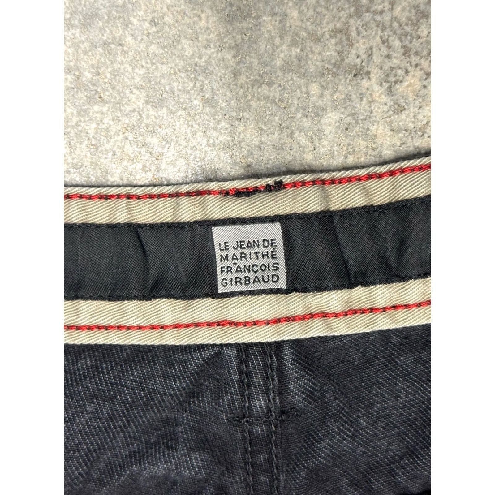 Vintage VINTAGE Marithe Francois Girbaud Jeans Mens Black Wide Leg Carpenter Baggy 42 Size US 42 / EU 58 - 3 Thumbnail