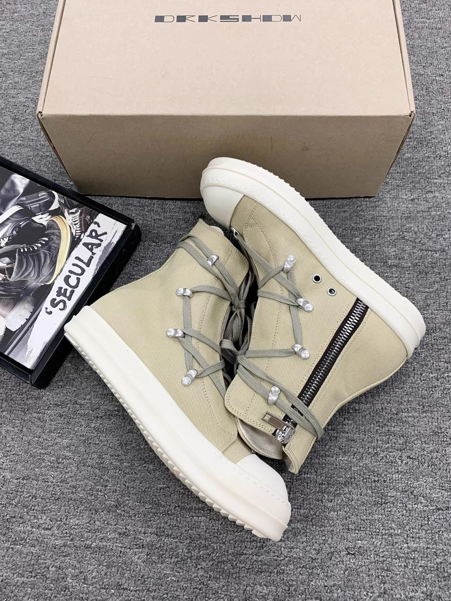 Rick Owens Rick Owens 25SS Pentagram High-Top Converse K34 Size US 6 / IT 36 - 5 Thumbnail