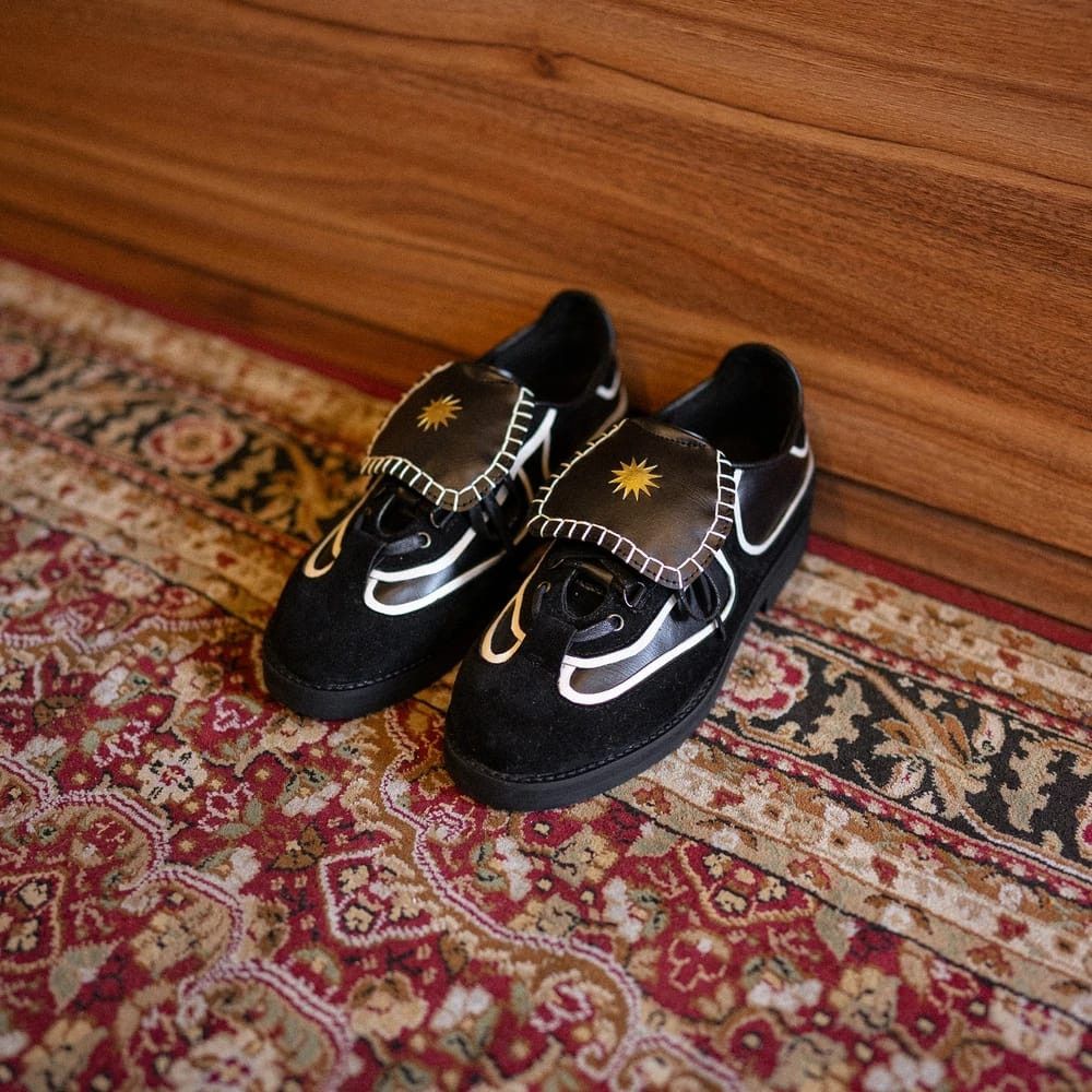 Barneys New York Unisex Hana Derby Black Size US 10 / EU 43 - 2 Thumbnail
