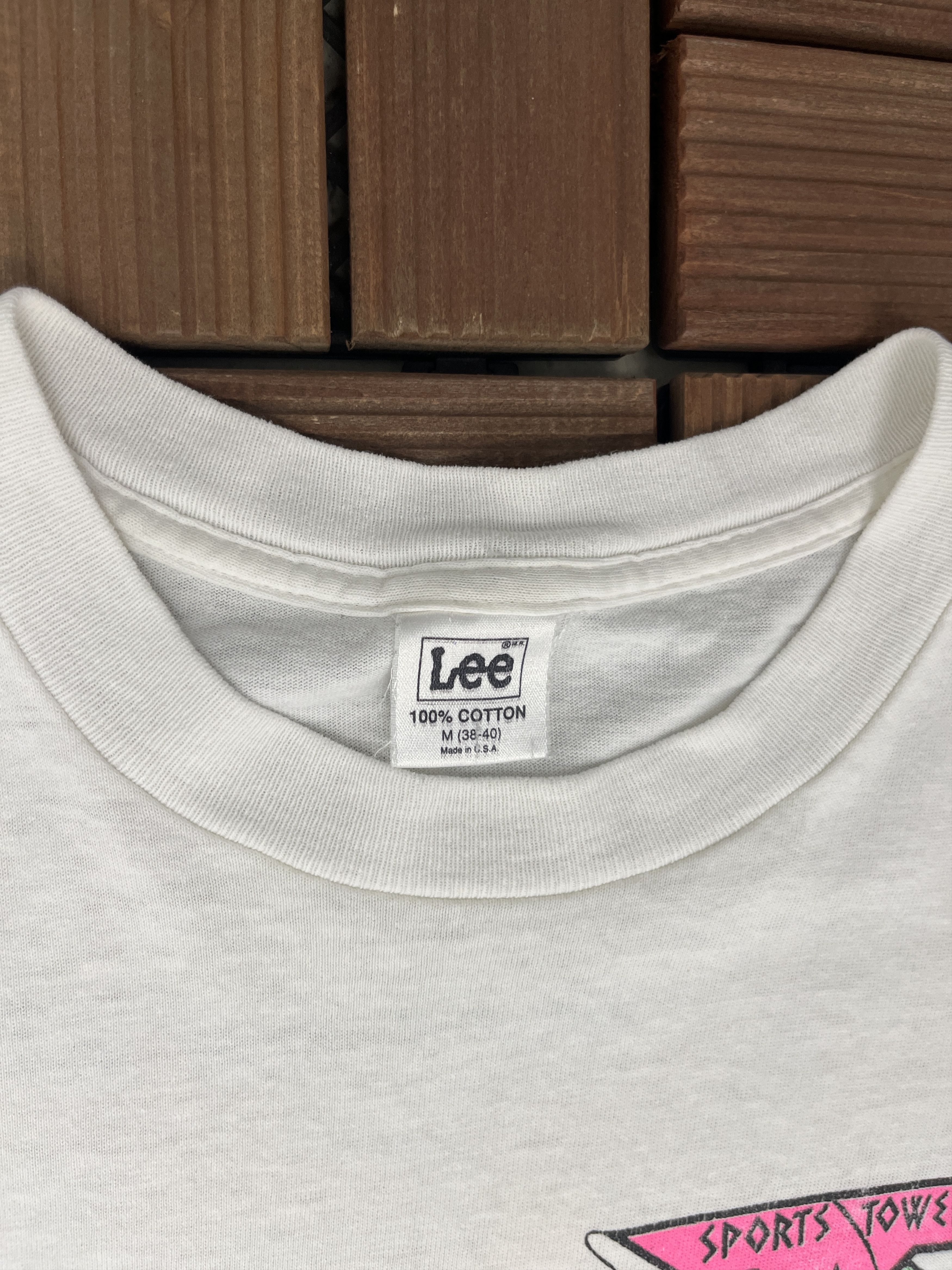 Vintage I Jumped! Bungee Jumping Vintage White T-Shirt Tee Size US M / EU 48-50 / 2 - 6 Thumbnail