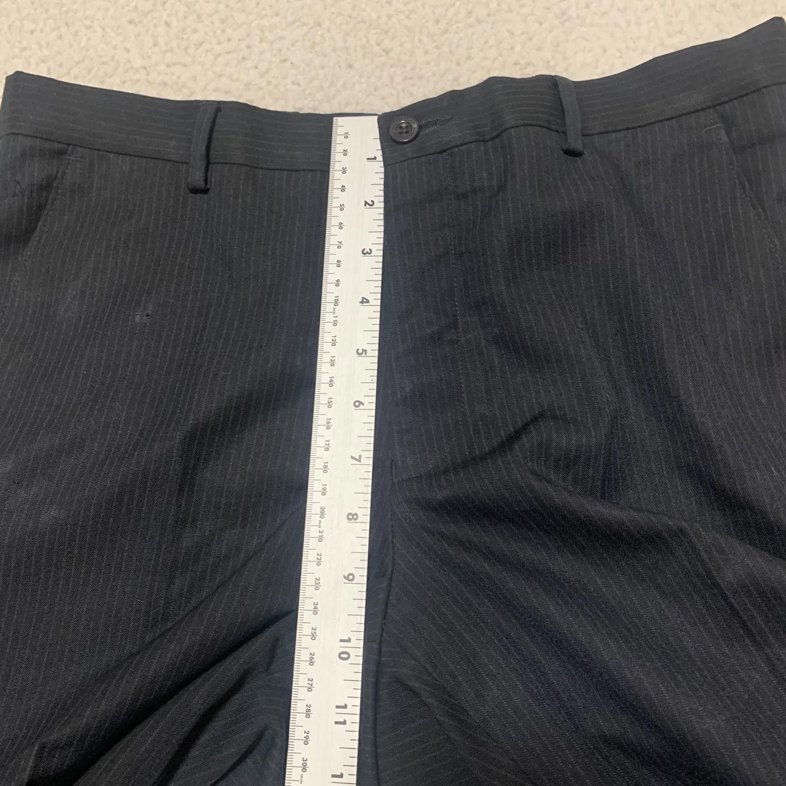 Other John Miller Super Crease Men's W32 Black Dress Pants Size 38R - 8 Thumbnail