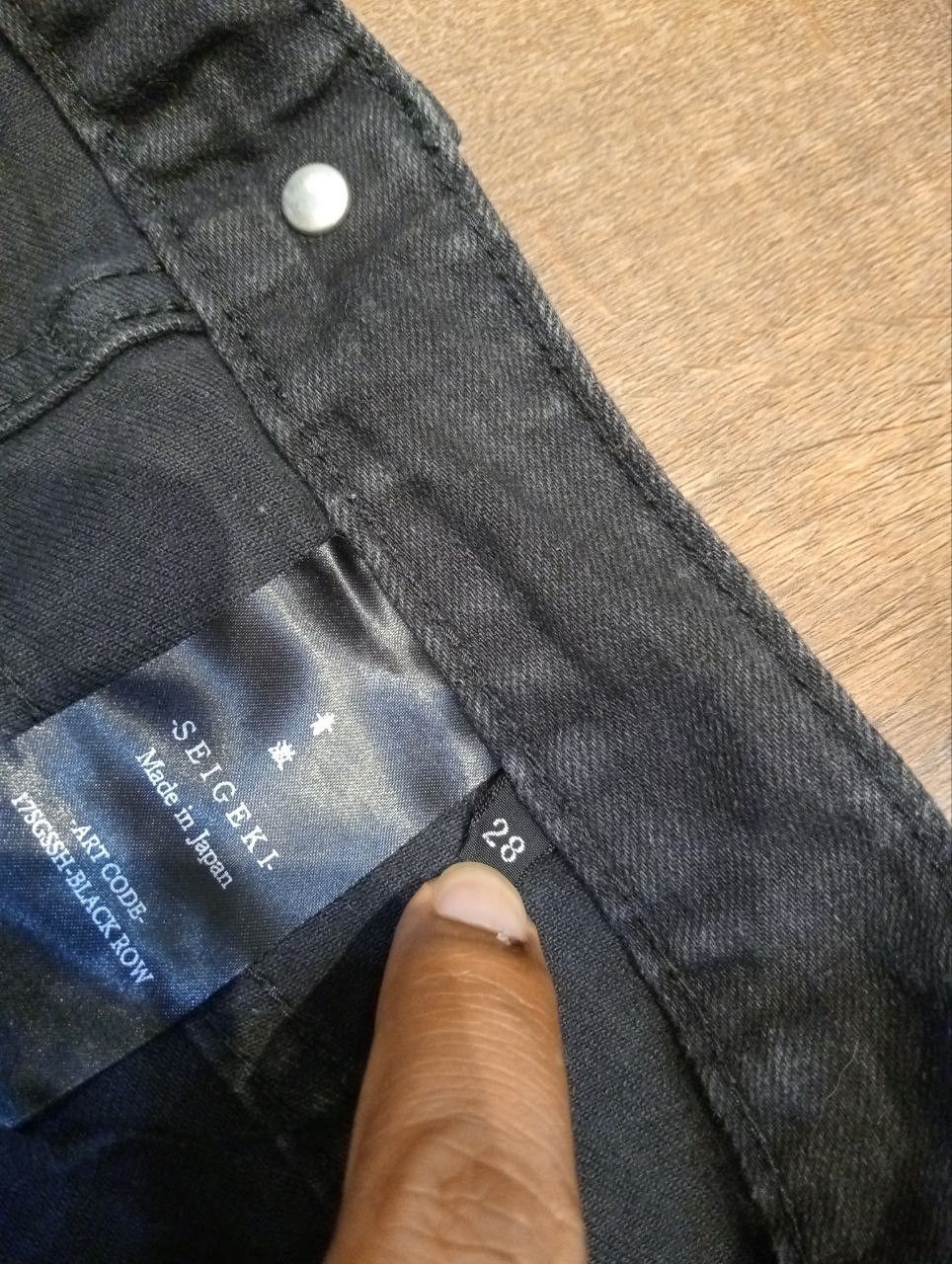 Fagassent Toshiki Aoki SEIGEKI AOKIHIFUKU FAGASSENT TOSHIKI AOKI BLACK SKINNY JEANS Size US 28 / EU 44 - 7 Thumbnail