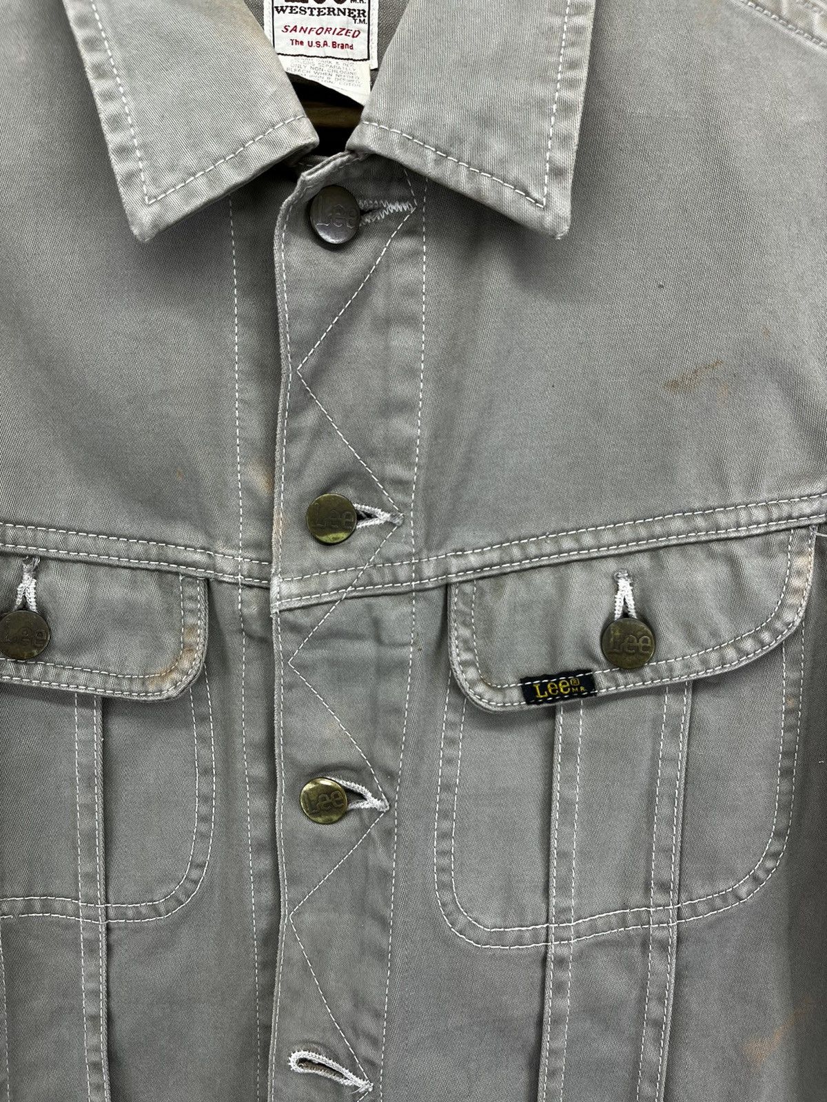 Lee Vintage Lee Sanforized Westerner Trucker Jacket Size L / US 10 / IT 46 - 11 Thumbnail