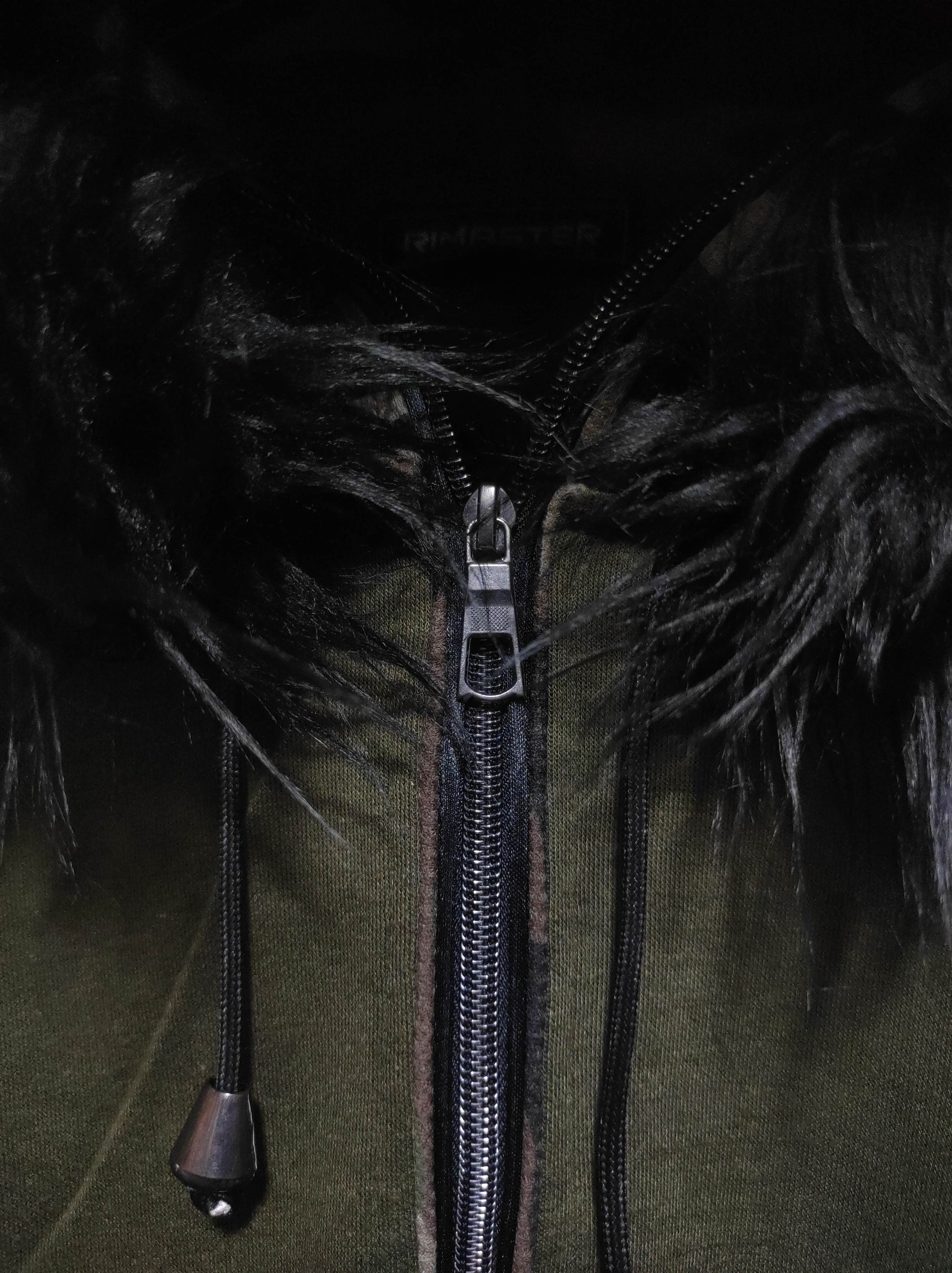 Hysteric Glamour Rimaster camo Zipper Fur 2 Hoodie IfSixWasNine LGB style Size US L / EU 52-54 / 3 - 6 Thumbnail
