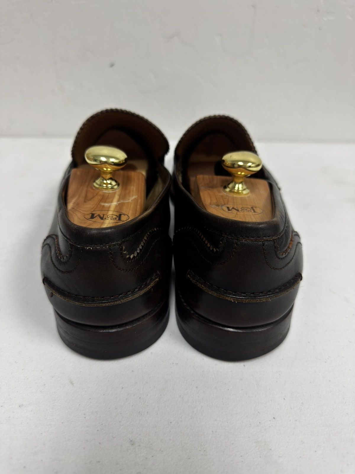 Gucci Gucci Made in Italy Leather Slip On Loafers Size 11.5 M Size US 12.5 / EU 45-46 - 5 Thumbnail