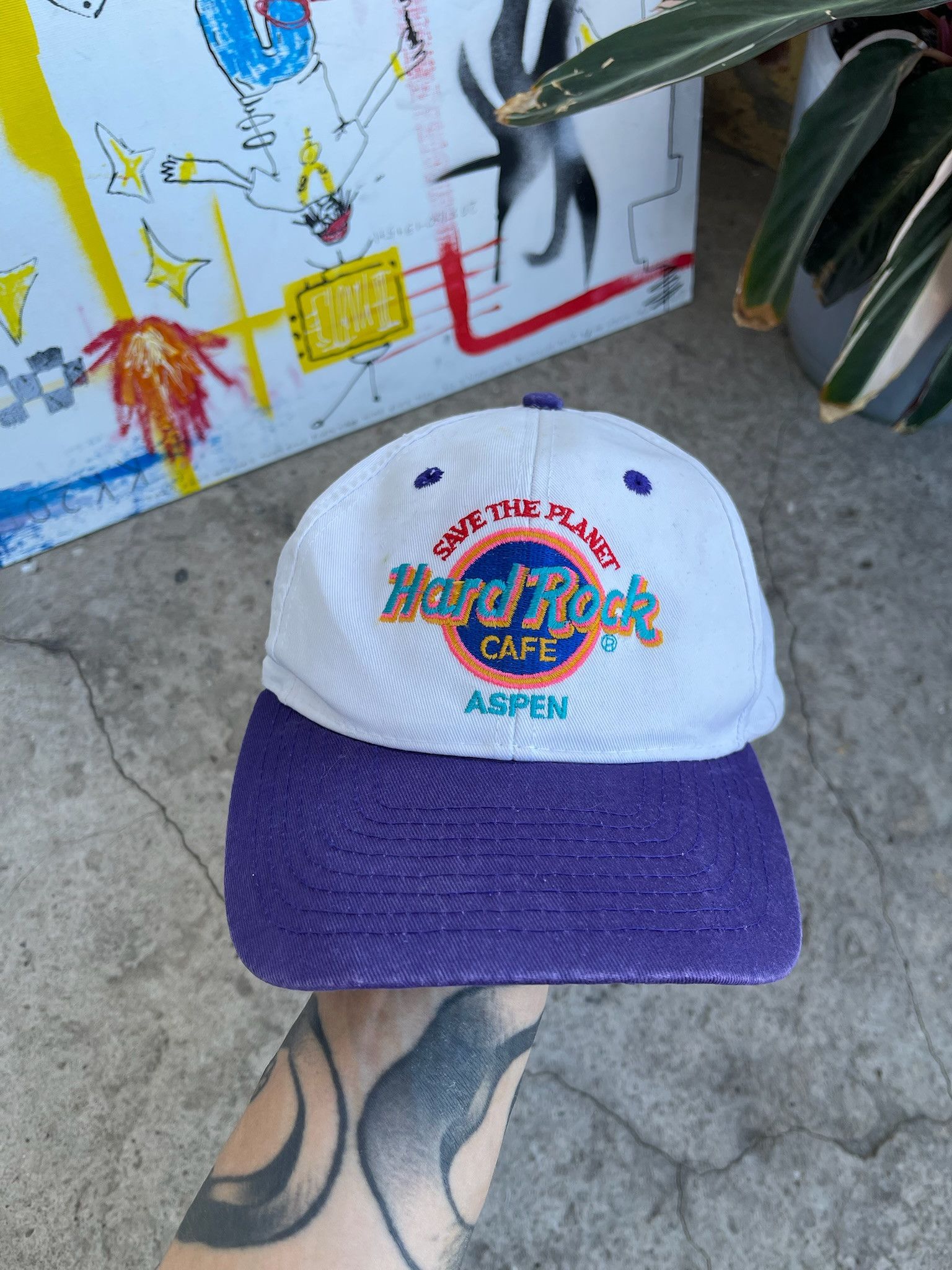 Hard Rock Cafe Hard Rock Cafe cap vintage 90s Size ONE SIZE - 5 Thumbnail