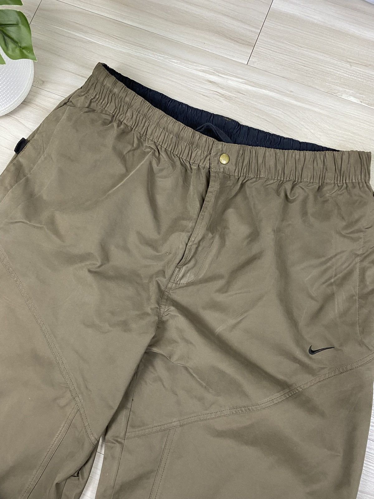 Nike Y2K Nike Nylon Pants Track Drill 00s Logo Swoosh Size US 36 / EU 52 - 3 Thumbnail