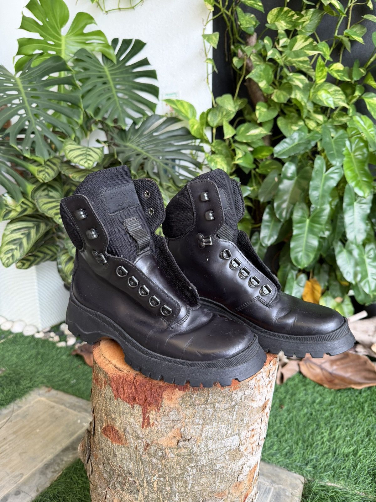 Prada Vibram Boots | Grailed