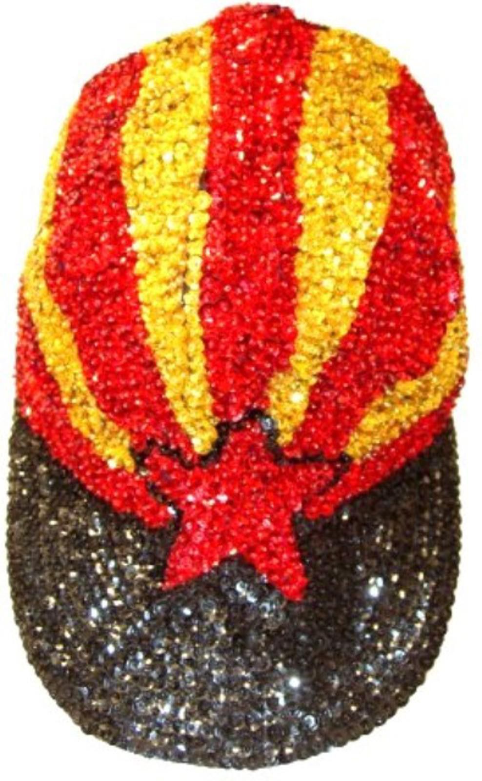 Designer Sequin Baseball Cap Black w/Arizona Size ONE SIZE - 1 Preview