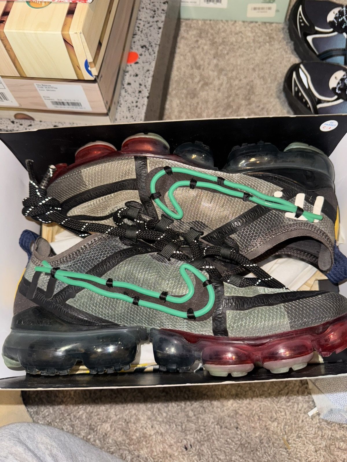 Cactus Plant Flea Market × Nike Nike x CPFM Vapor Max Size 9.5 Very Clean Size US 9.5 / EU 42-43 - 1 Thumbnail