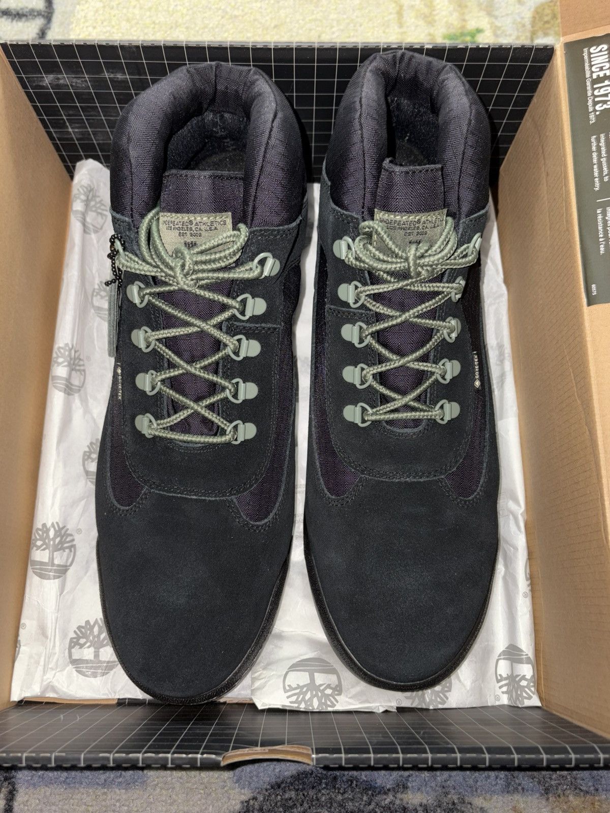 Undefeated Timberland Field Boot Lace Up Gore-Tex Undefeated Black Size US 13 / EU 46 - 4 Thumbnail
