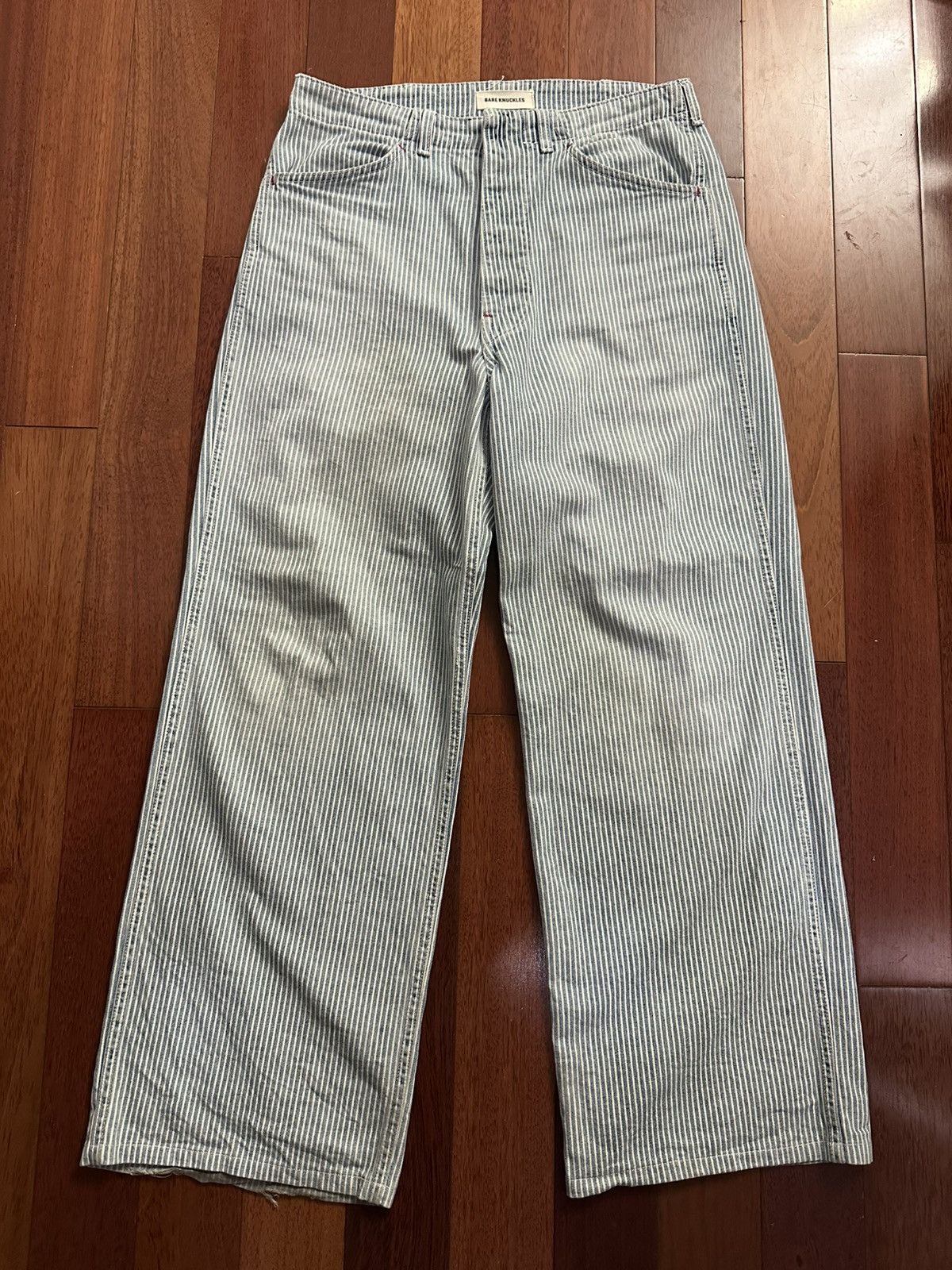 Bare Knuckles Bare Knuckles Hickory Stripe Service Pant Size US 30 / EU 46 - 1 Thumbnail