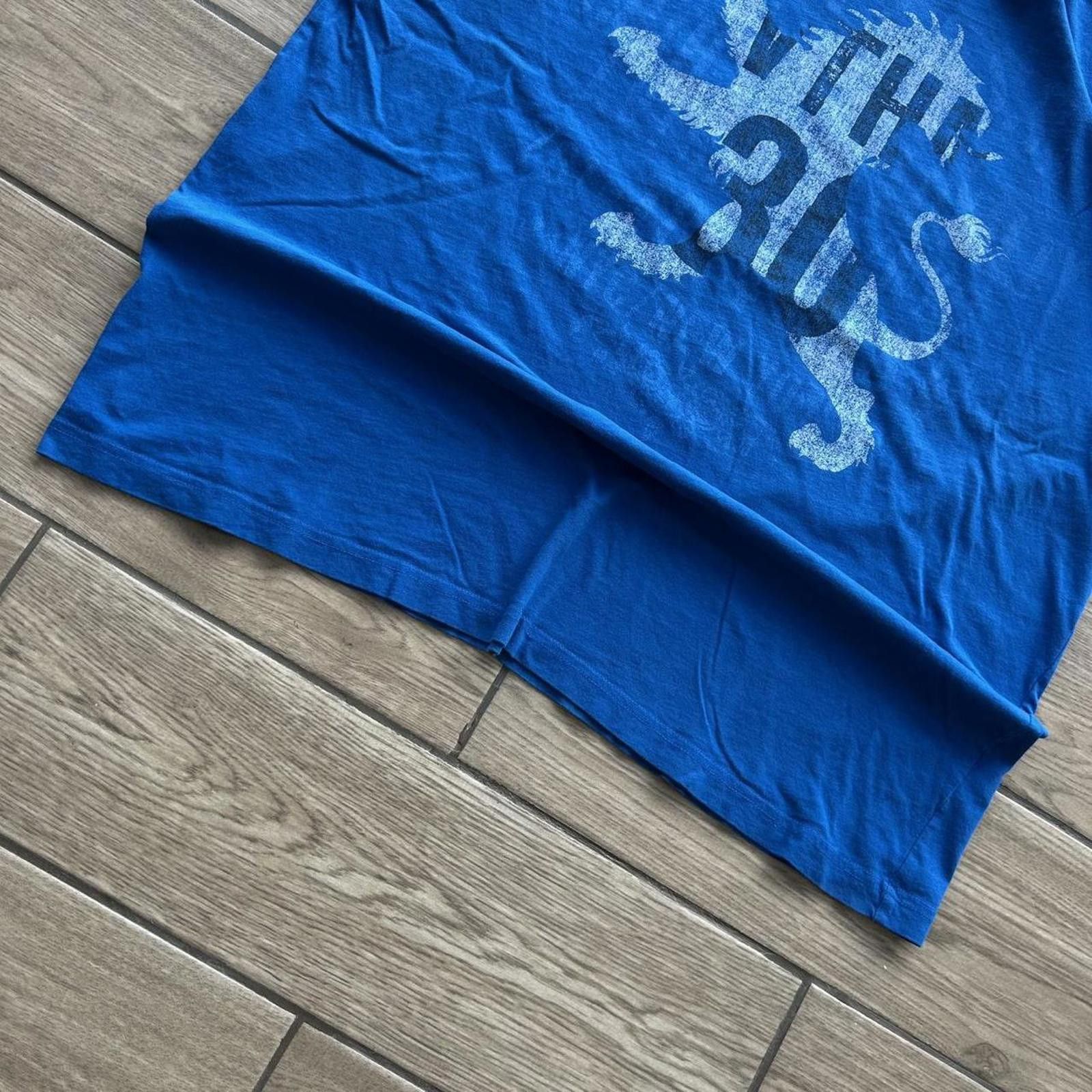 Express Y2K Blue Express Grunge Emo Goth Tiger T-Shirt Size US XXL / EU 58 / 5 - 4 Thumbnail