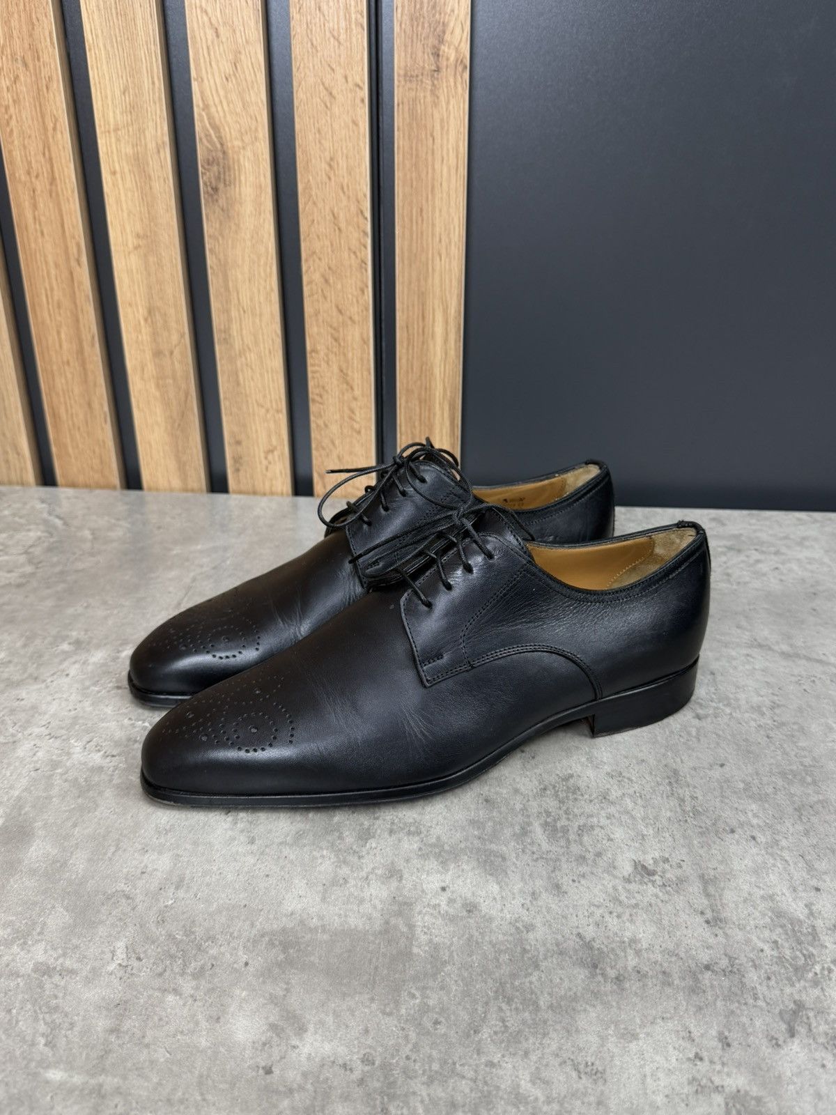 Vintage Streetcars Sedona Oxford Mens 12 M Brown Leather 