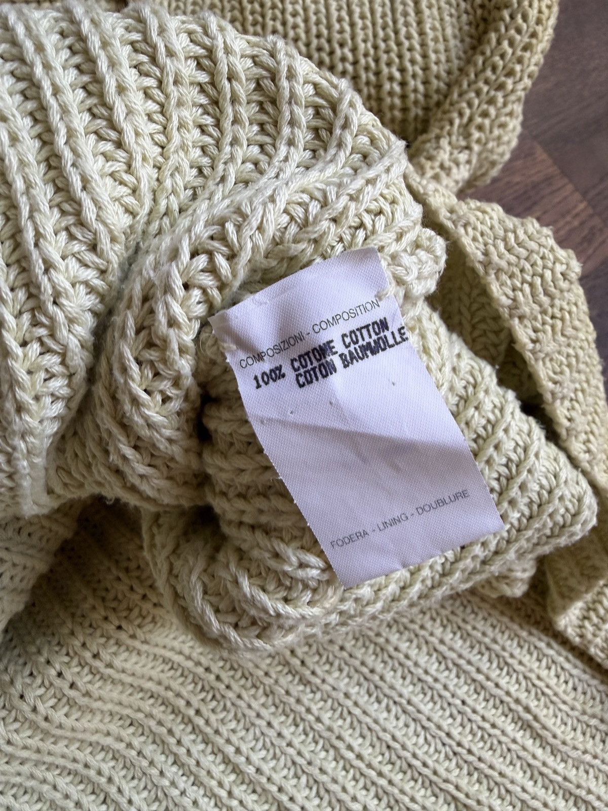Helmut Lang Helmut Lang vintage knit sweater pullover yellow canary wool Size US M / EU 48-50 / 2 - 5 Thumbnail