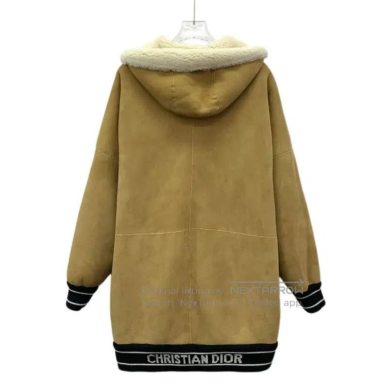 Dior Dior Colorblock Shearling Women's Coat . Size XS / US 0-2 / IT 36-38 - 1 Thumbnail